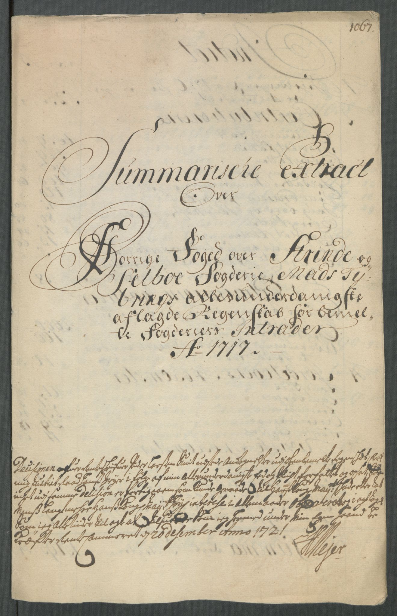 Rentekammeret inntil 1814, Reviderte regnskaper, Fogderegnskap, RA/EA-4092/R61/L4116: Fogderegnskap Strinda og Selbu, 1717-1718, s. 16