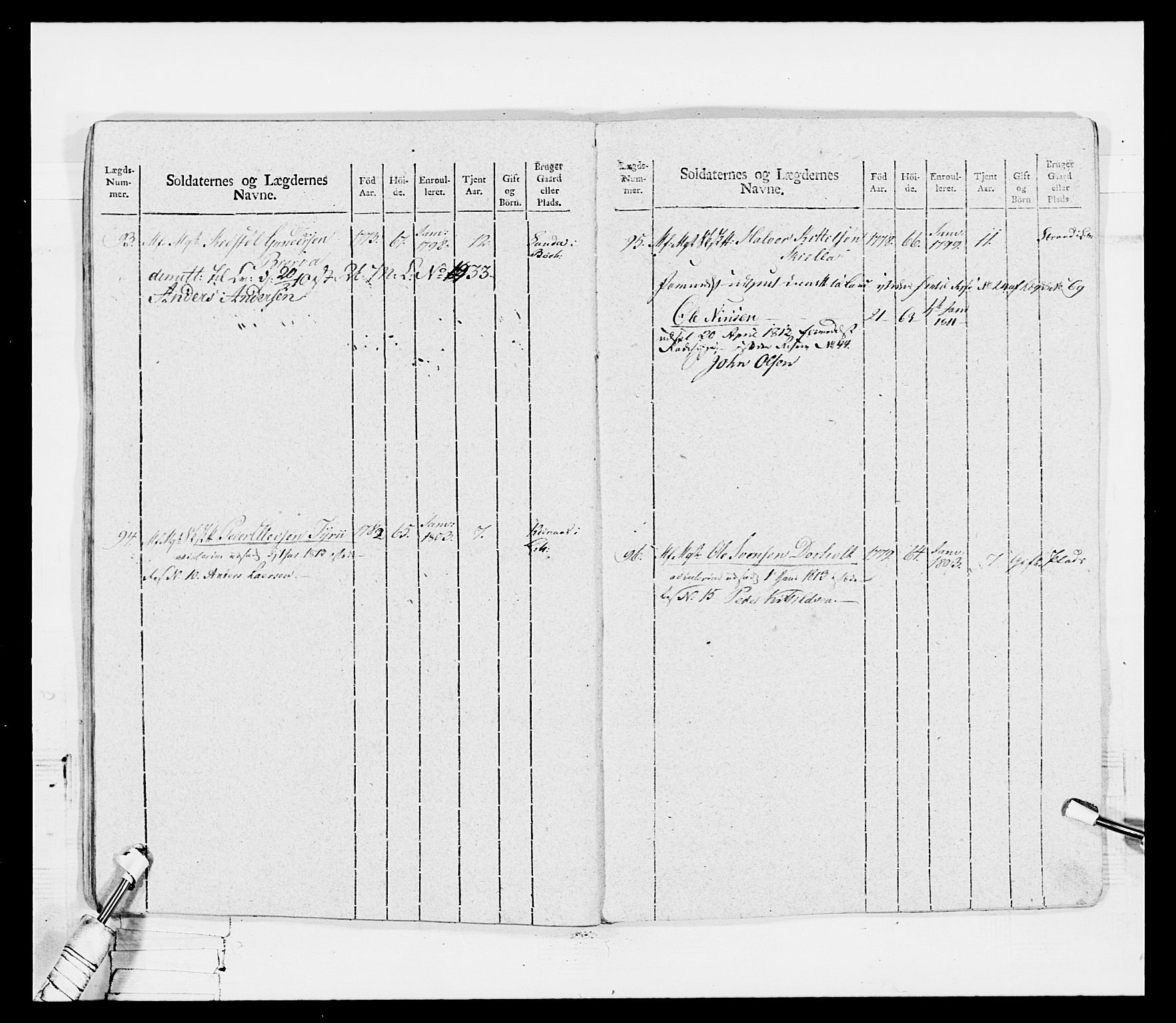 Generalitets- og kommissariatskollegiet, Det kongelige norske kommissariatskollegium, AV/RA-EA-5420/E/Eh/L0116: Telemarkske nasjonale infanteriregiment, 1810, s. 280