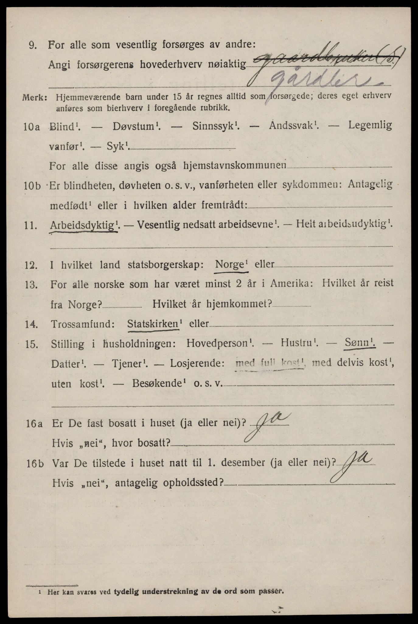 SAKO, Folketelling 1920 for 0832 Mo herred, 1920, s. 2023