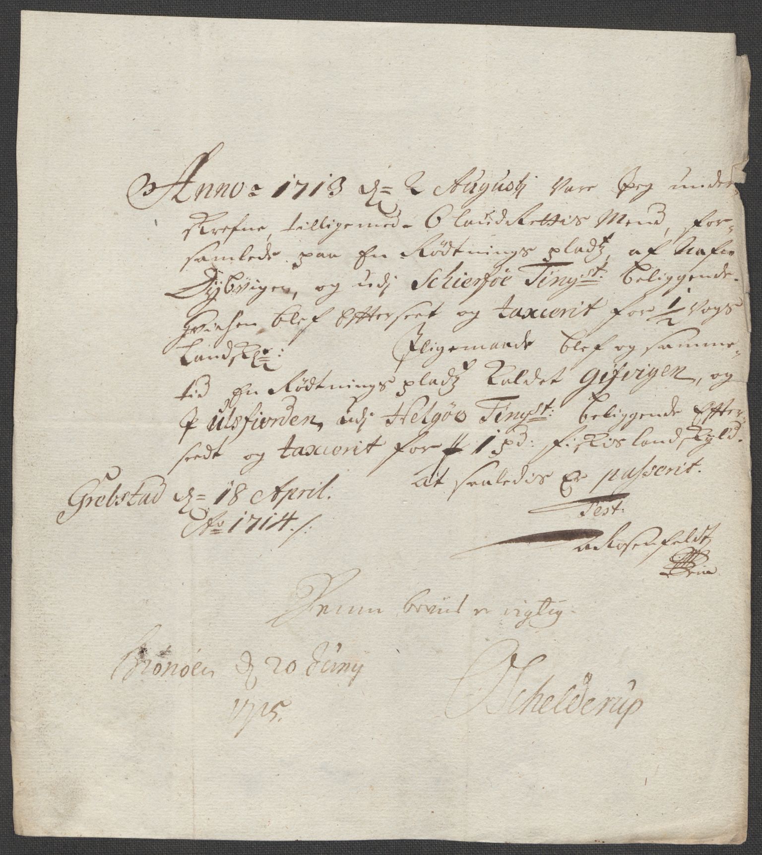 Rentekammeret inntil 1814, Reviderte regnskaper, Fogderegnskap, RA/EA-4092/R68/L4760: Fogderegnskap Senja og Troms, 1714, s. 188