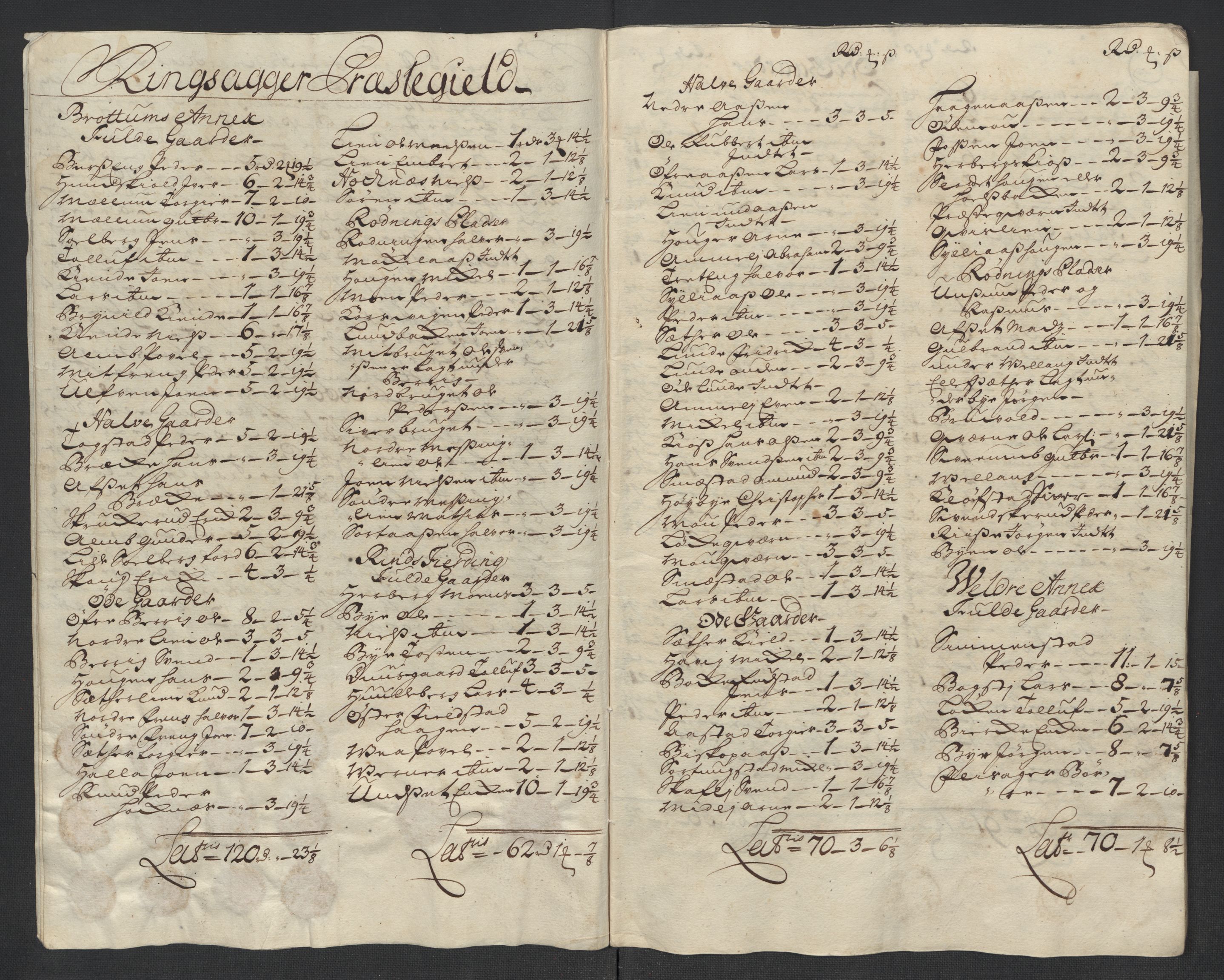 Rentekammeret inntil 1814, Reviderte regnskaper, Fogderegnskap, RA/EA-4092/R16/L1055: Fogderegnskap Hedmark, 1716, s. 164