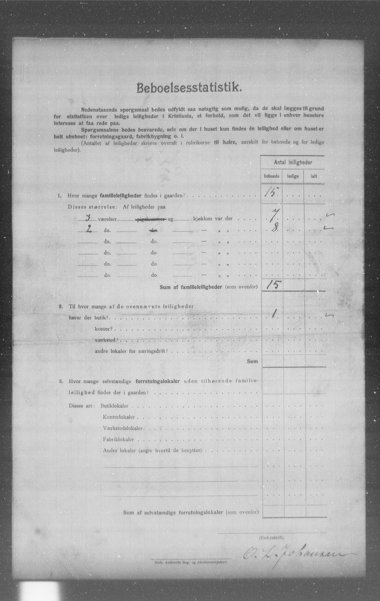 OBA, Kommunal folketelling 31.12.1904 for Kristiania kjøpstad, 1904, s. 5899