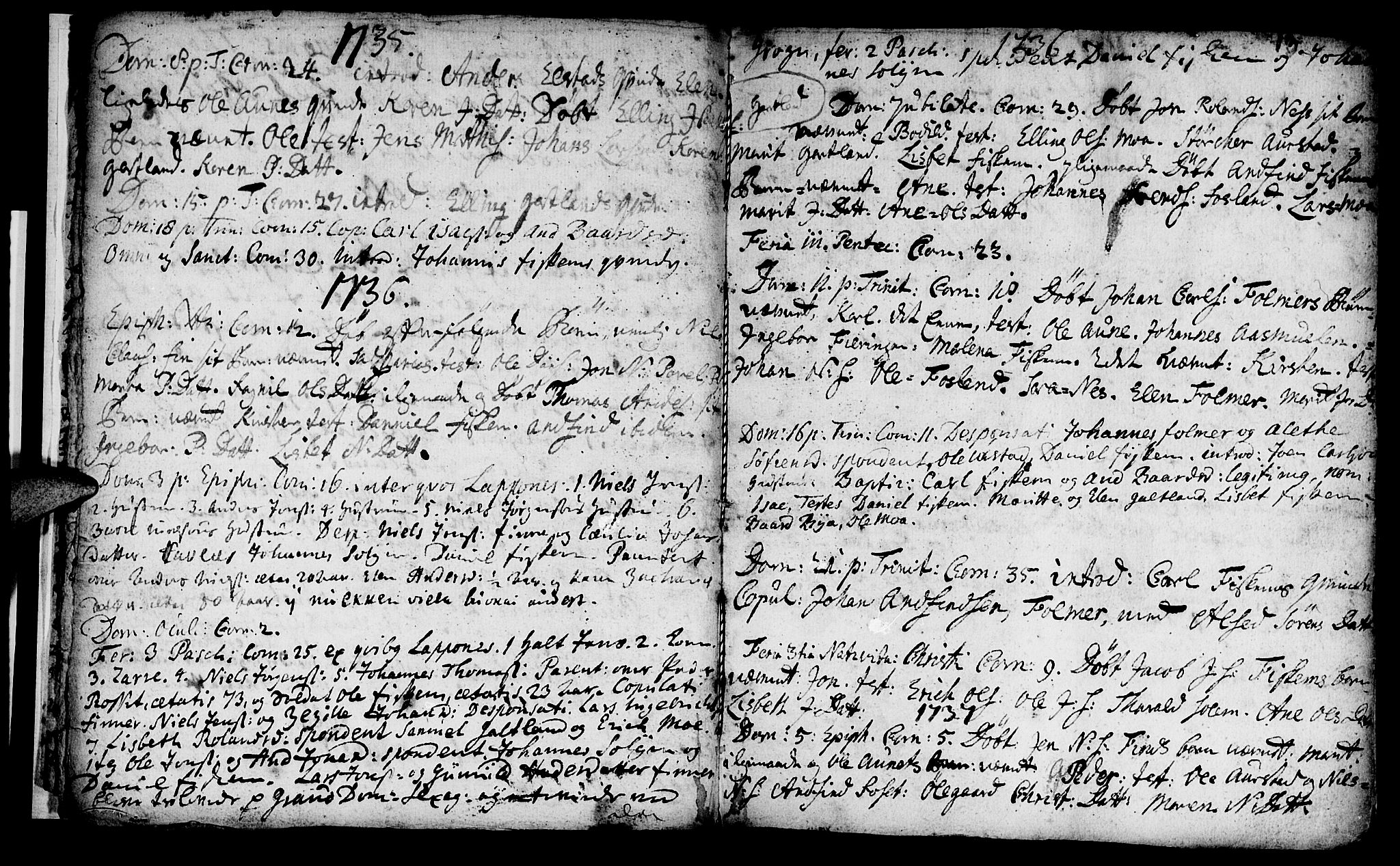 Ministerialprotokoller, klokkerbøker og fødselsregistre - Nord-Trøndelag, AV/SAT-A-1458/759/L0525: Ministerialbok nr. 759A01, 1706-1748, s. 13