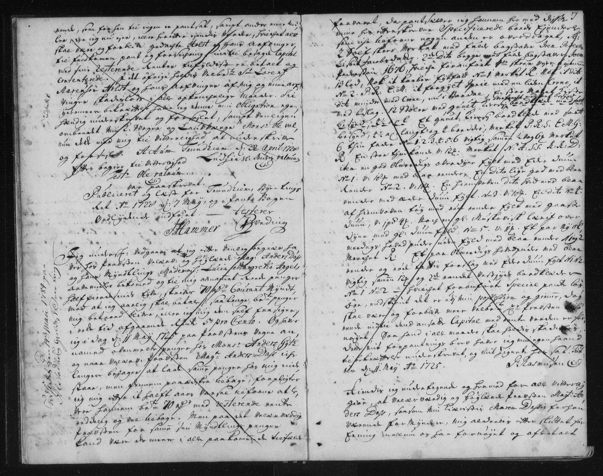 Helgeland sorenskriveri, SAT/A-0004/2/2C/L0002: Pantebok nr. 1b, 1729-1751, s. 7