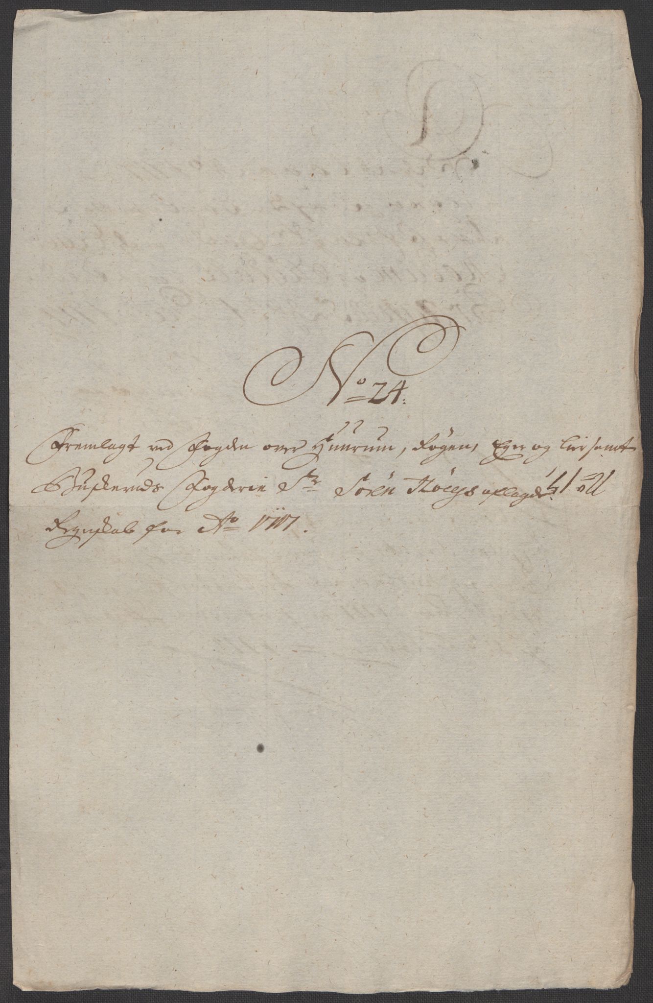 Rentekammeret inntil 1814, Reviderte regnskaper, Fogderegnskap, RA/EA-4092/R31/L1711: Fogderegnskap Hurum, Røyken, Eiker, Lier og Buskerud, 1717, s. 258