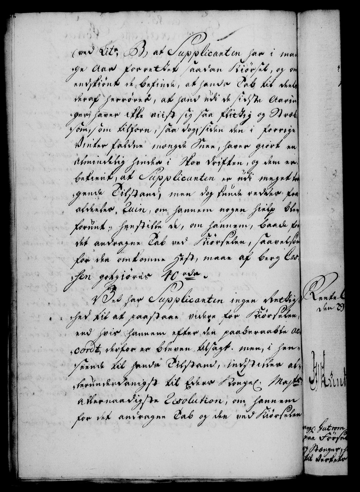 Rentekammeret, Kammerkanselliet, RA/EA-3111/G/Gf/Gfa/L0034: Norsk relasjons- og resolusjonsprotokoll (merket RK 52.34), 1752, s. 389