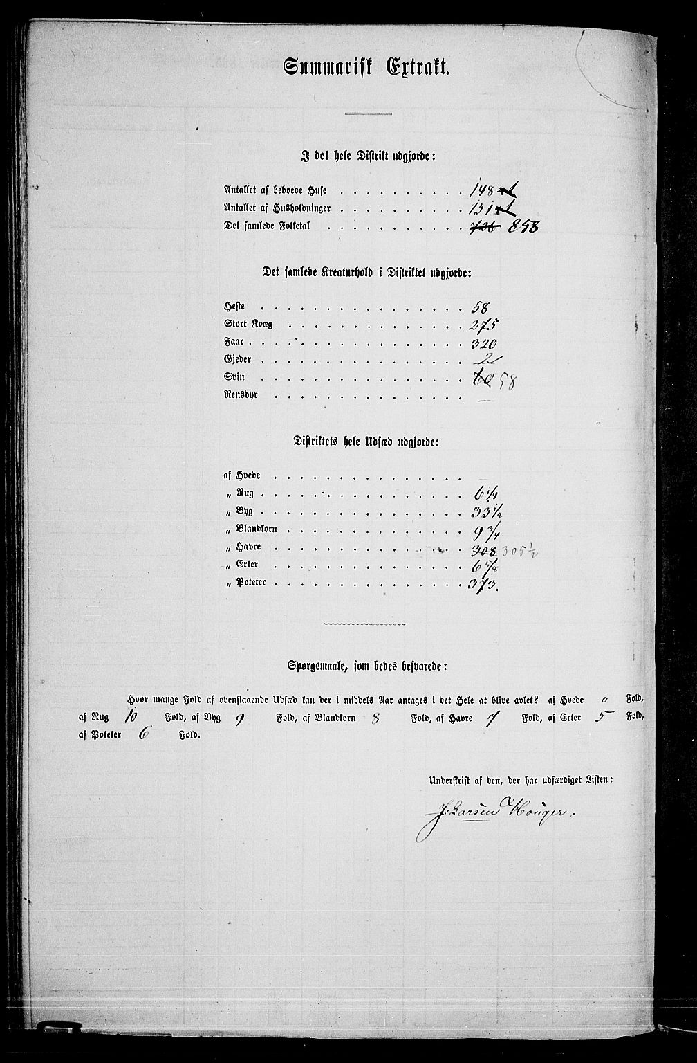 RA, Folketelling 1865 for 0237P Eidsvoll prestegjeld, 1865, s. 134