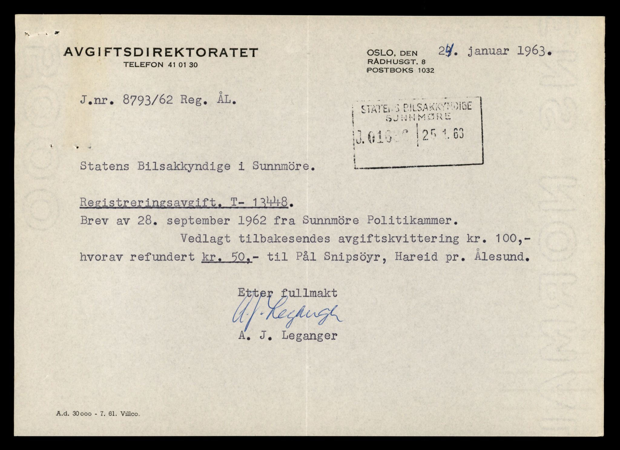 Møre og Romsdal vegkontor - Ålesund trafikkstasjon, AV/SAT-A-4099/F/Fe/L0039: Registreringskort for kjøretøy T 13361 - T 13530, 1927-1998, s. 1503
