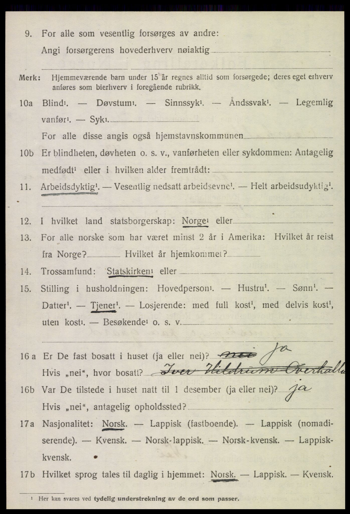 SAT, Folketelling 1920 for 1744 Overhalla herred, 1920, s. 1483