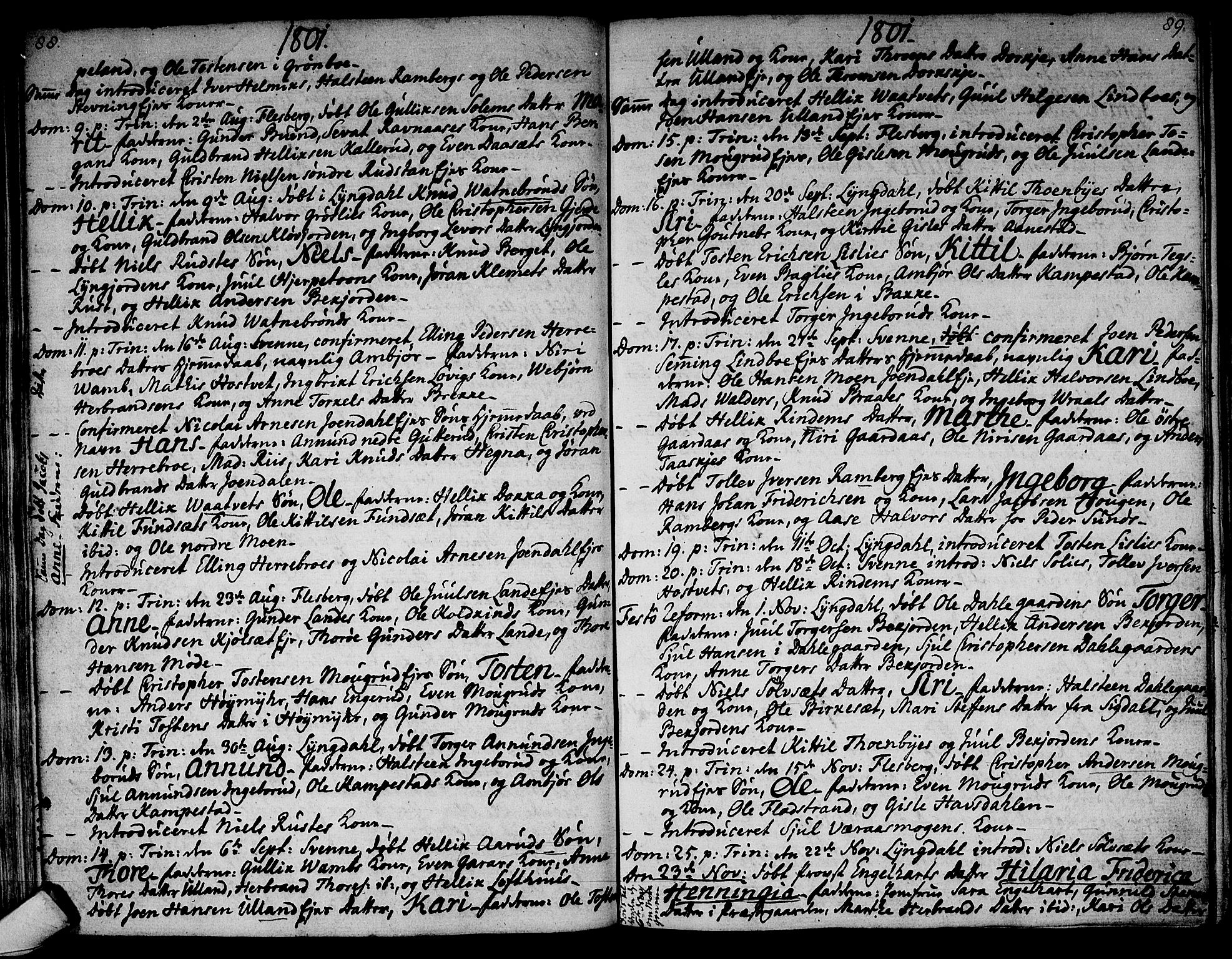 Flesberg kirkebøker, SAKO/A-18/F/Fa/L0004: Ministerialbok nr. I 4, 1788-1815, s. 88-89