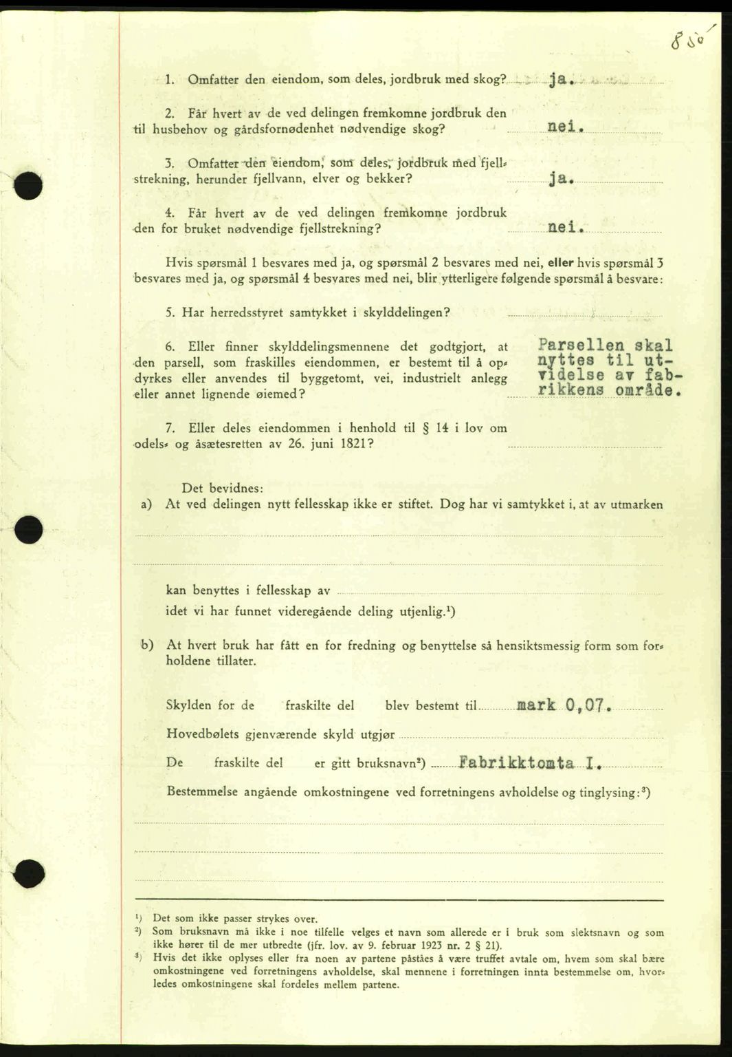 Nordmøre sorenskriveri, AV/SAT-A-4132/1/2/2Ca: Pantebok nr. A95, 1943-1943, Dagboknr: 1944/1943