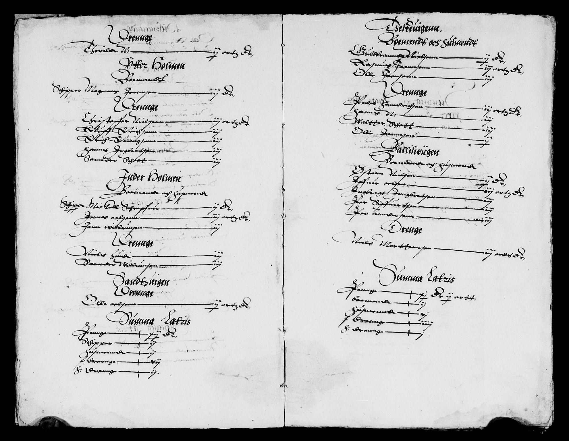 Rentekammeret inntil 1814, Reviderte regnskaper, Lensregnskaper, AV/RA-EA-5023/R/Rb/Rbz/L0001: Nordlandenes len, 1592-1611