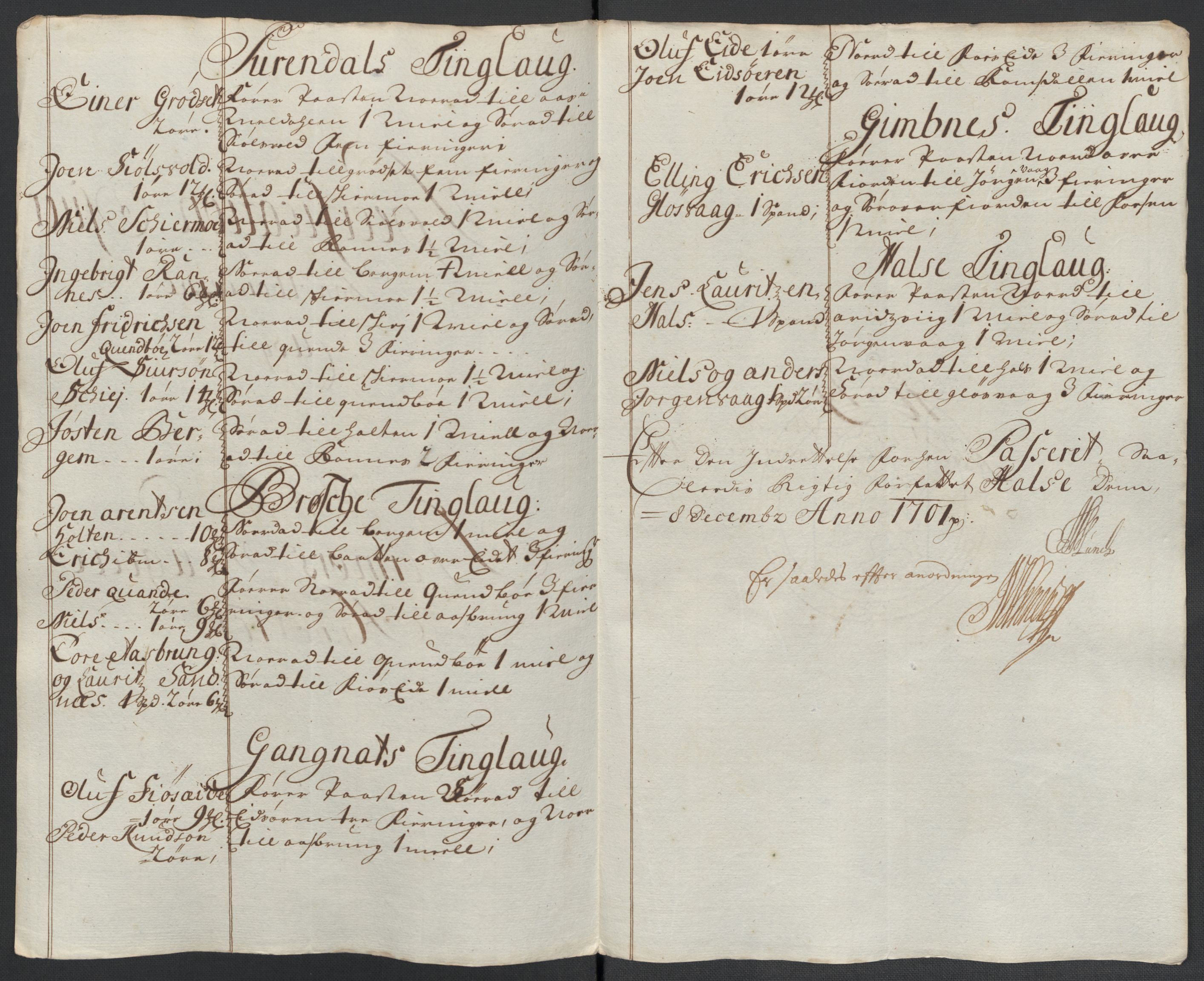 Rentekammeret inntil 1814, Reviderte regnskaper, Fogderegnskap, RA/EA-4092/R56/L3739: Fogderegnskap Nordmøre, 1700-1702, s. 287
