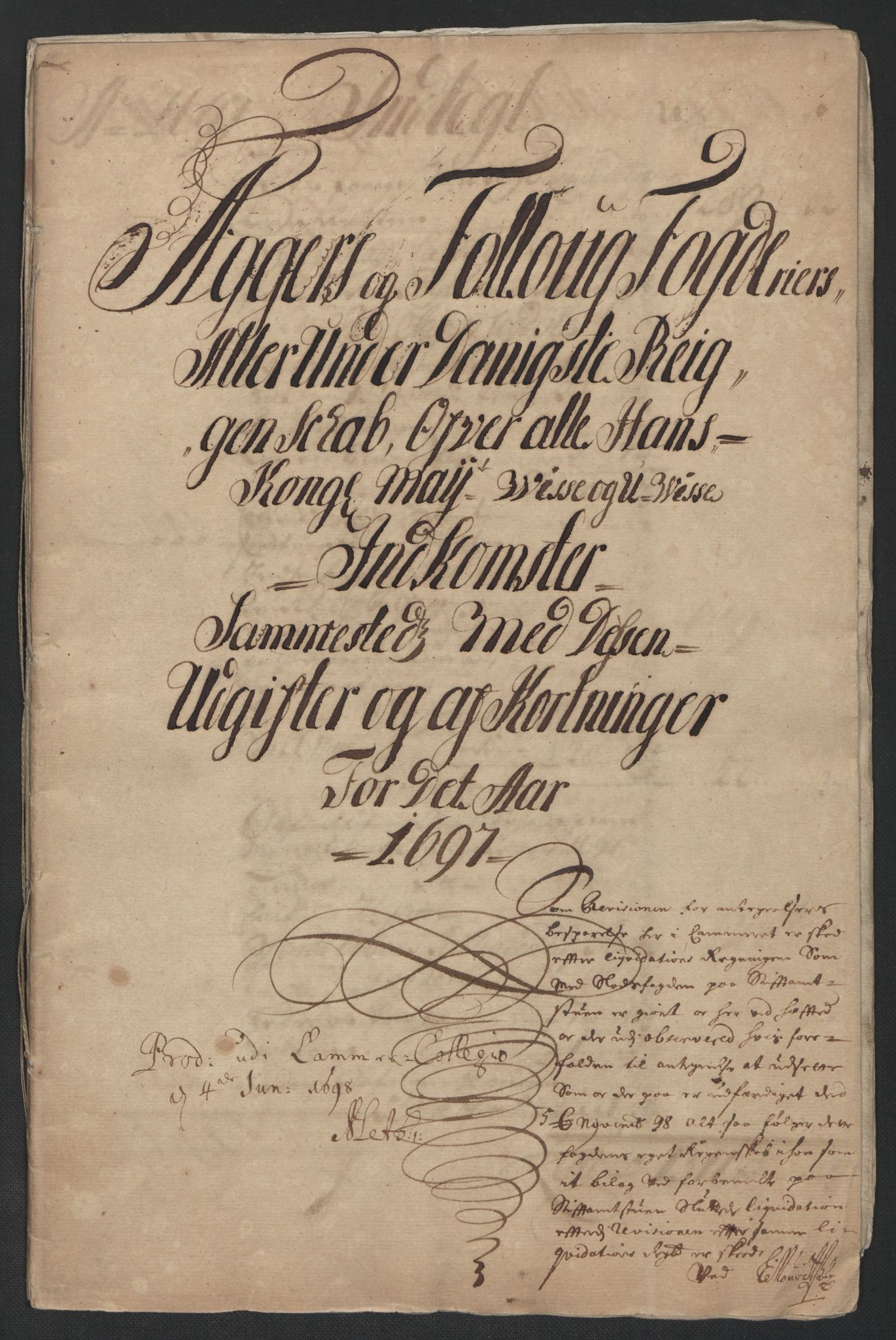 Rentekammeret inntil 1814, Reviderte regnskaper, Fogderegnskap, RA/EA-4092/R10/L0440: Fogderegnskap Aker og Follo, 1696-1697, s. 241