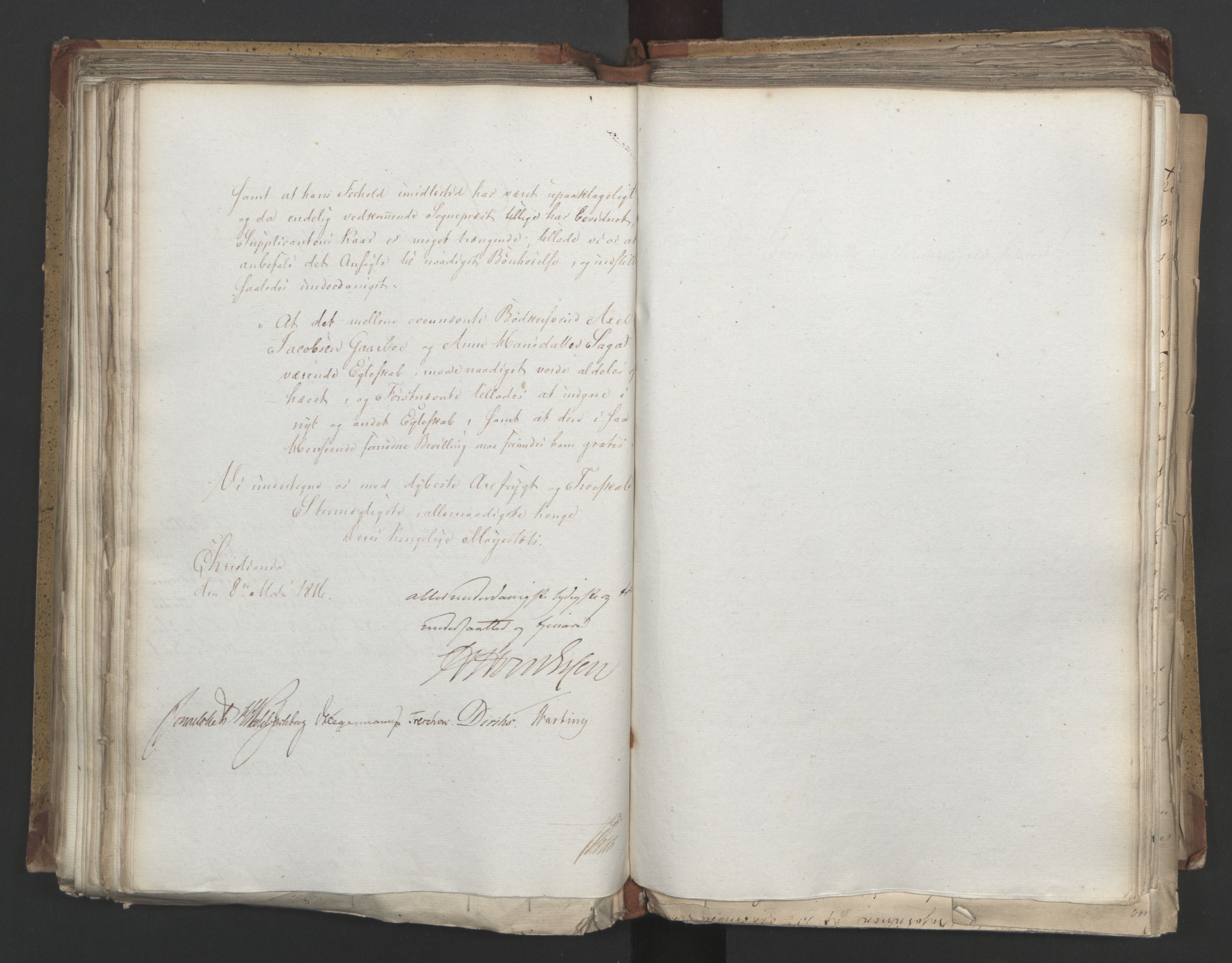 Statsrådsavdelingen i Stockholm, AV/RA-S-1003/D/Da/L0005: Regjeringsinnstillinger nr. 1000-1246, 1816, s. 301