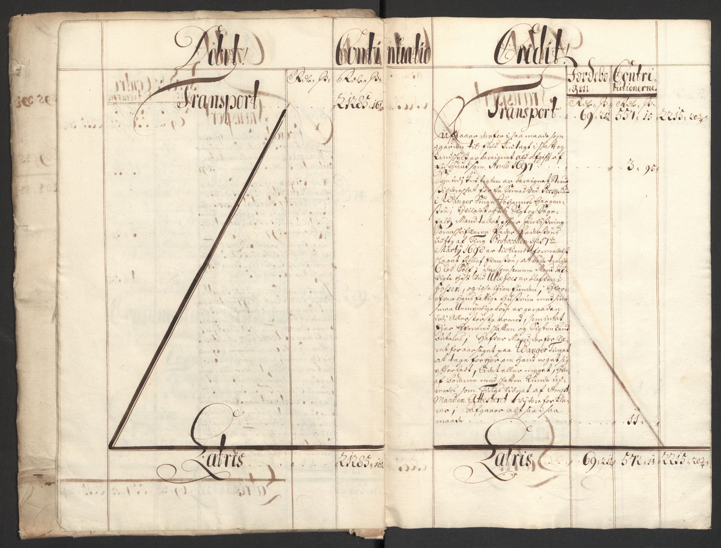 Rentekammeret inntil 1814, Reviderte regnskaper, Fogderegnskap, AV/RA-EA-4092/R36/L2098: Fogderegnskap Øvre og Nedre Telemark og Bamble, 1698, s. 22