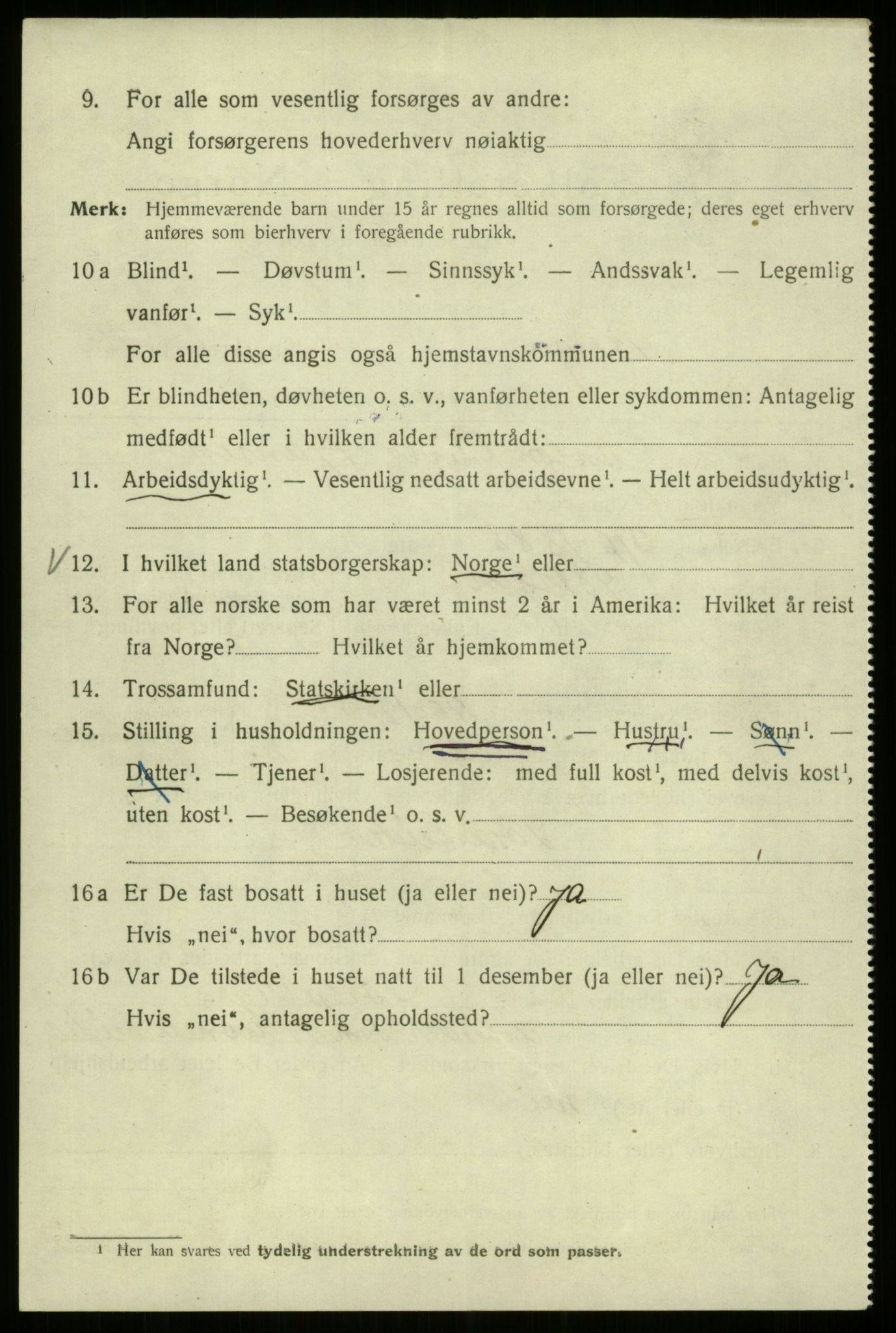 SAB, Folketelling 1920 for 1301 Bergen kjøpstad, 1920, s. 184665