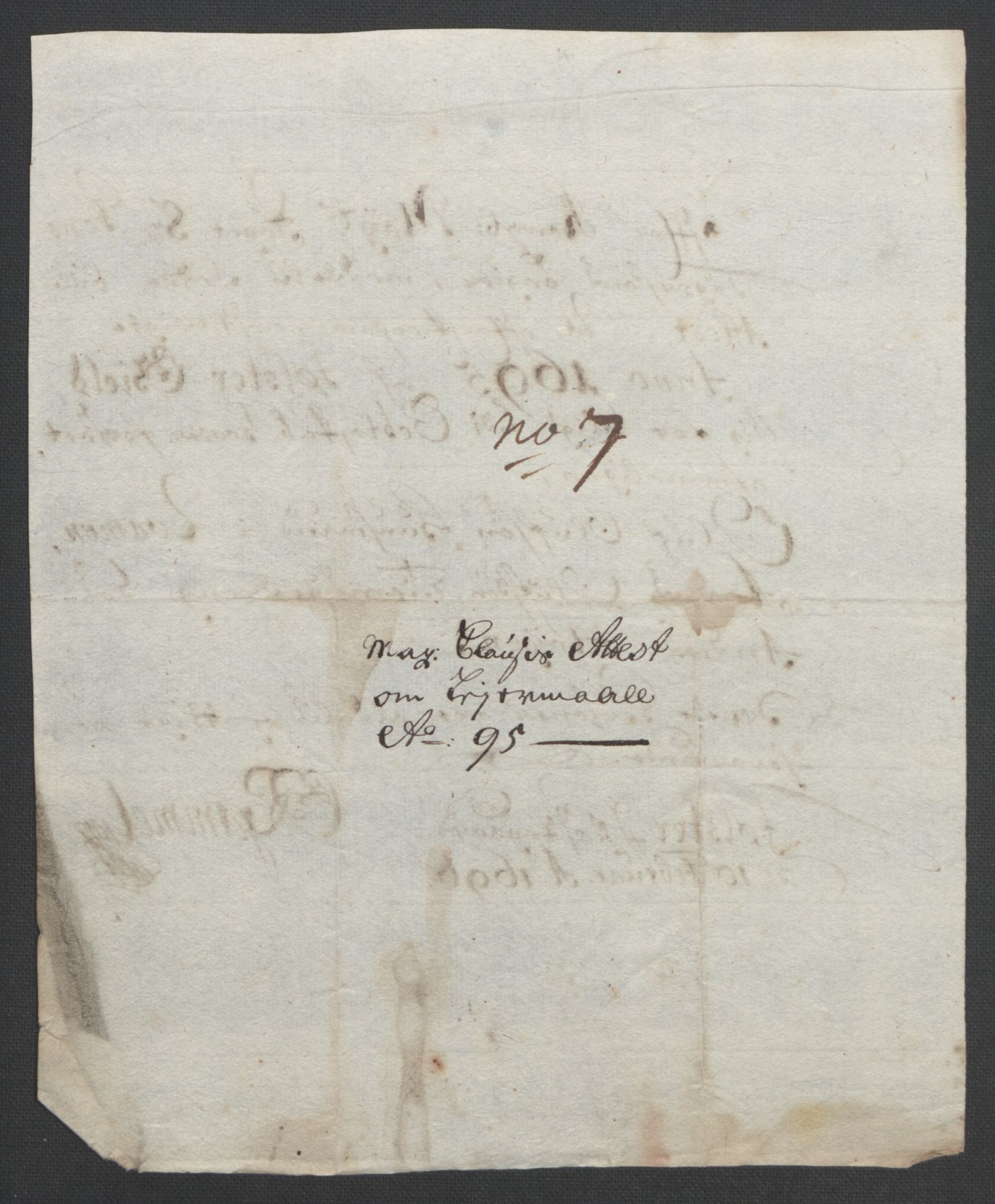 Rentekammeret inntil 1814, Reviderte regnskaper, Fogderegnskap, AV/RA-EA-4092/R53/L3422: Fogderegnskap Sunn- og Nordfjord, 1695-1696, s. 95