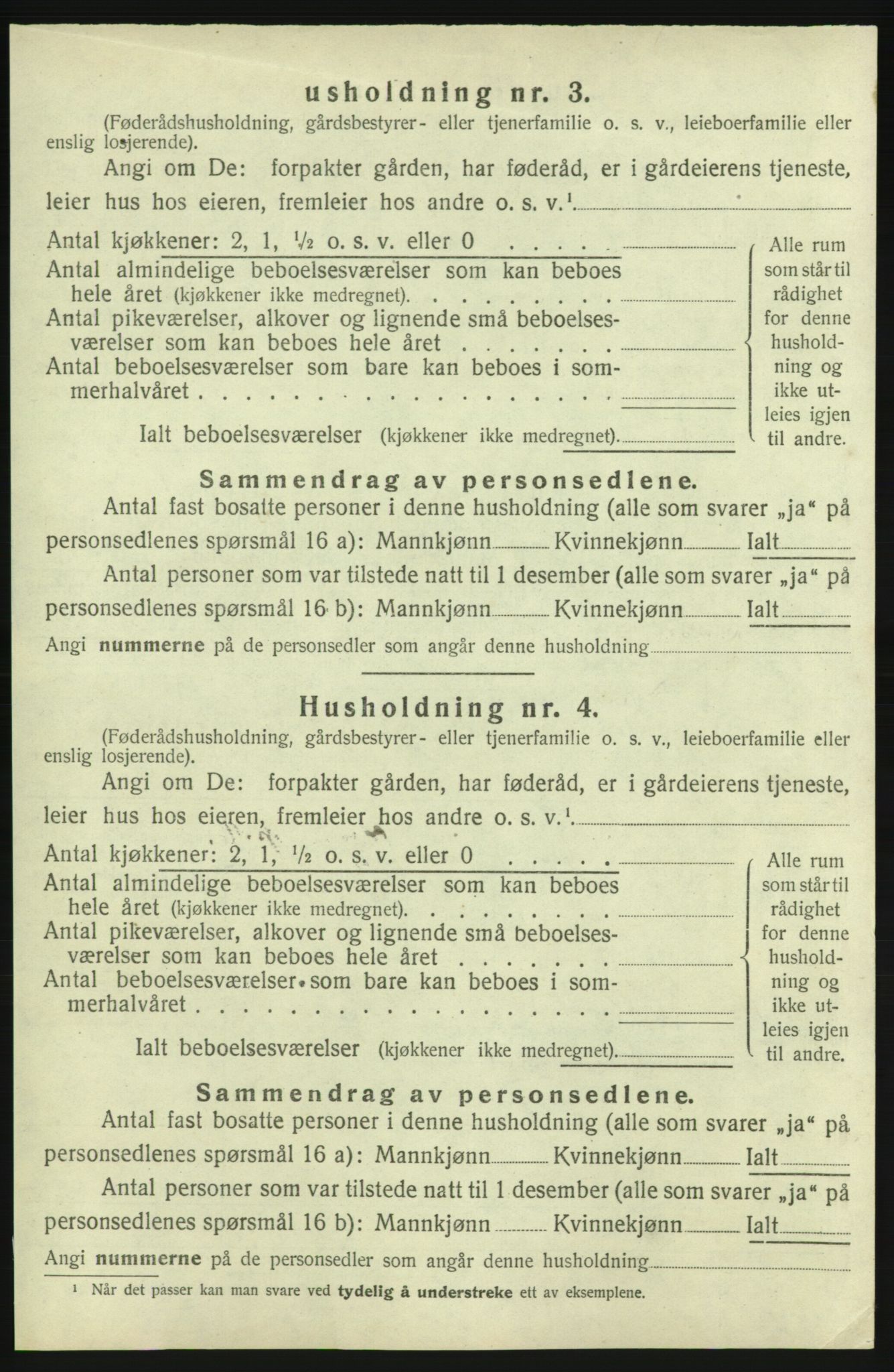 SAB, Folketelling 1920 for 1212 Skånevik herred, 1920, s. 171