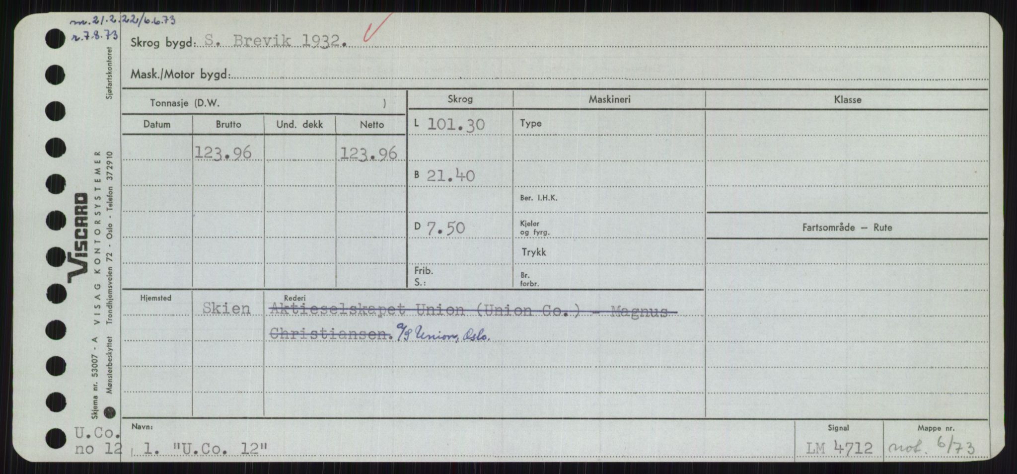 Sjøfartsdirektoratet med forløpere, Skipsmålingen, AV/RA-S-1627/H/Hc/L0001: Lektere, A-Y, s. 575