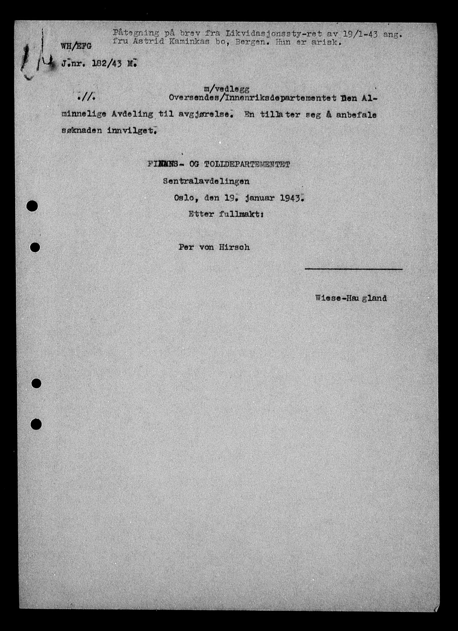 Justisdepartementet, Tilbakeføringskontoret for inndratte formuer, AV/RA-S-1564/H/Hc/Hcd/L1001: --, 1945-1947, s. 176