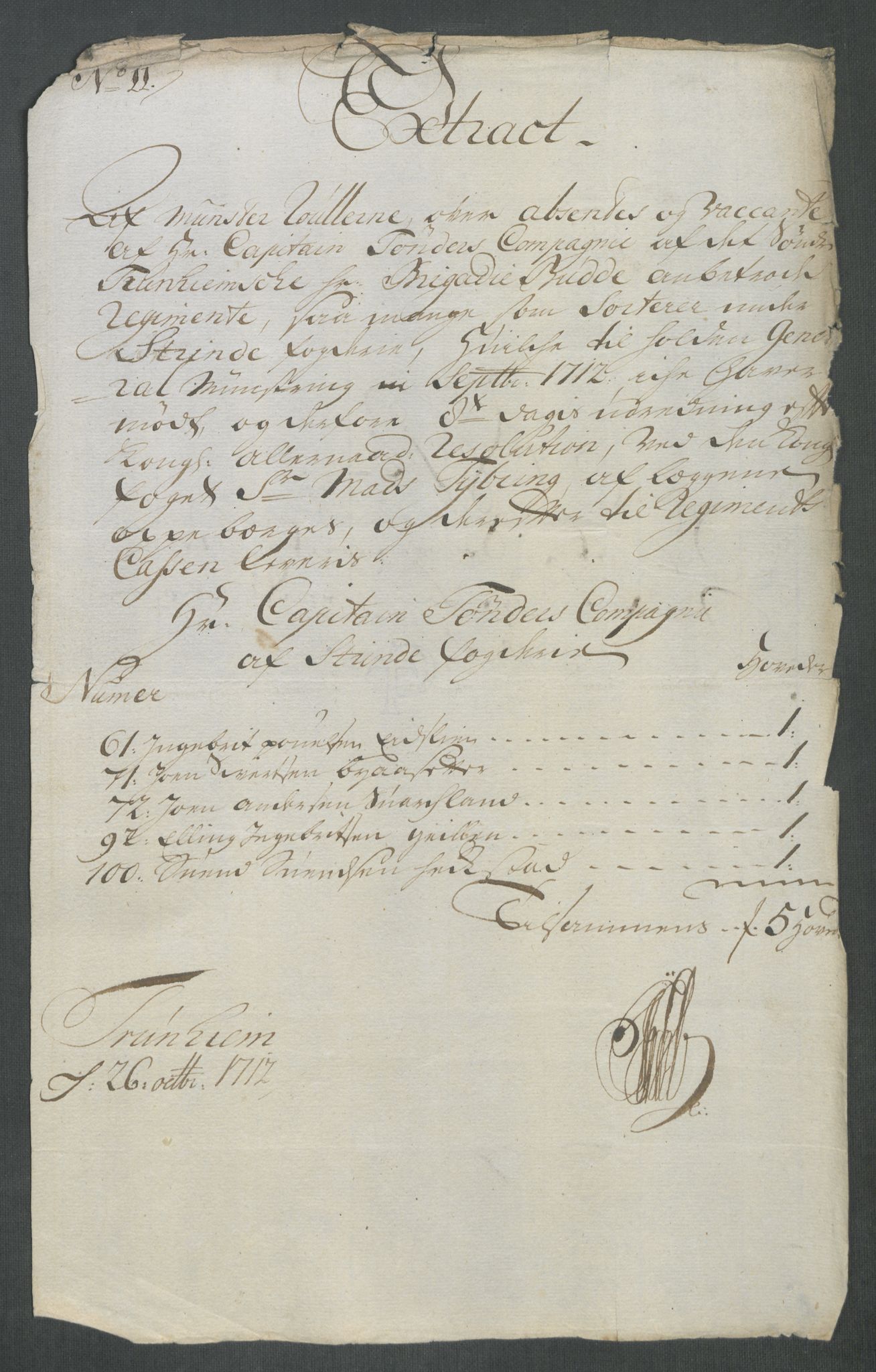 Rentekammeret inntil 1814, Reviderte regnskaper, Fogderegnskap, RA/EA-4092/R61/L4113: Fogderegnskap Strinda og Selbu, 1712-1713, s. 137