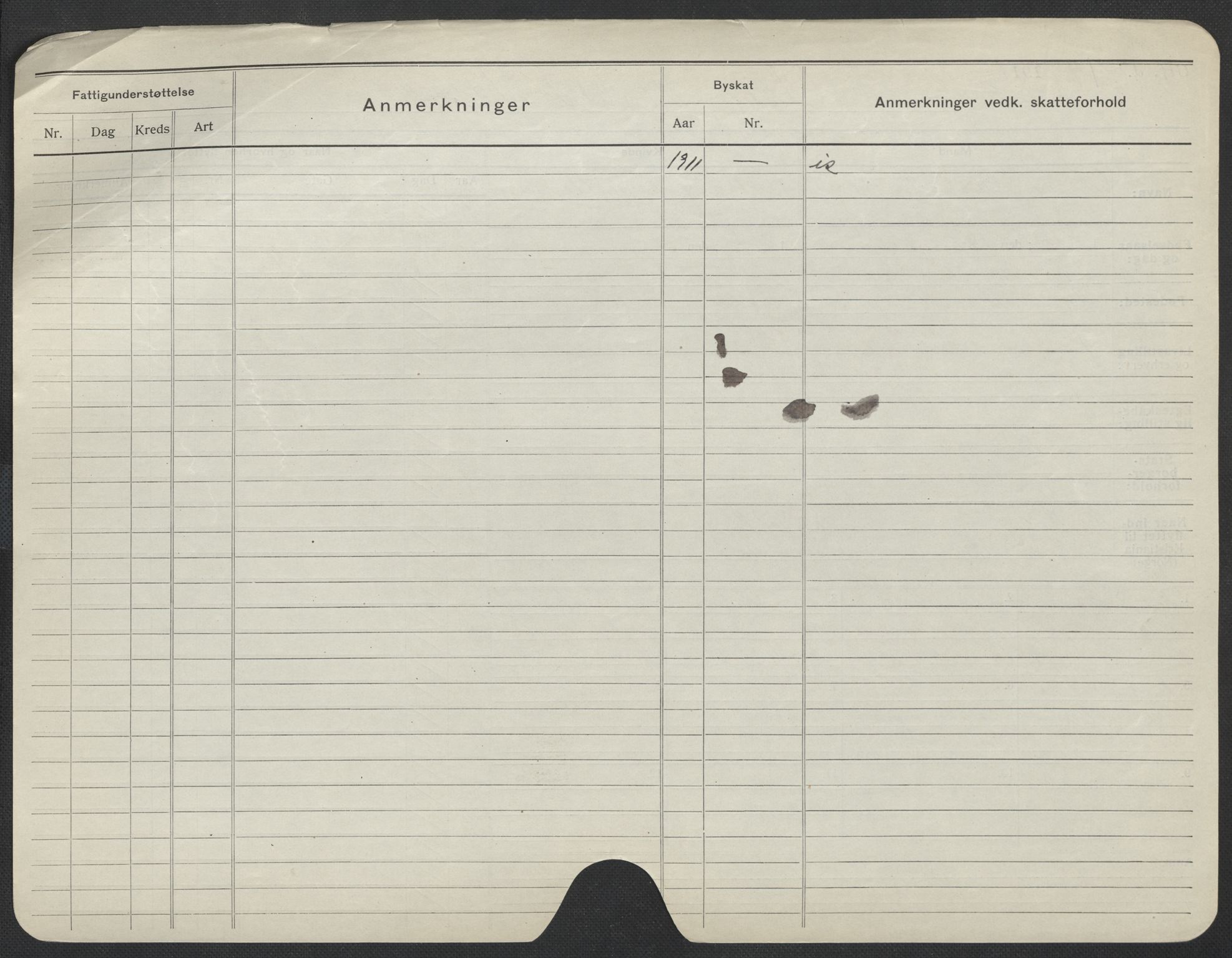 Oslo folkeregister, Registerkort, AV/SAO-A-11715/F/Fa/Fac/L0008: Menn, 1906-1914, s. 827b