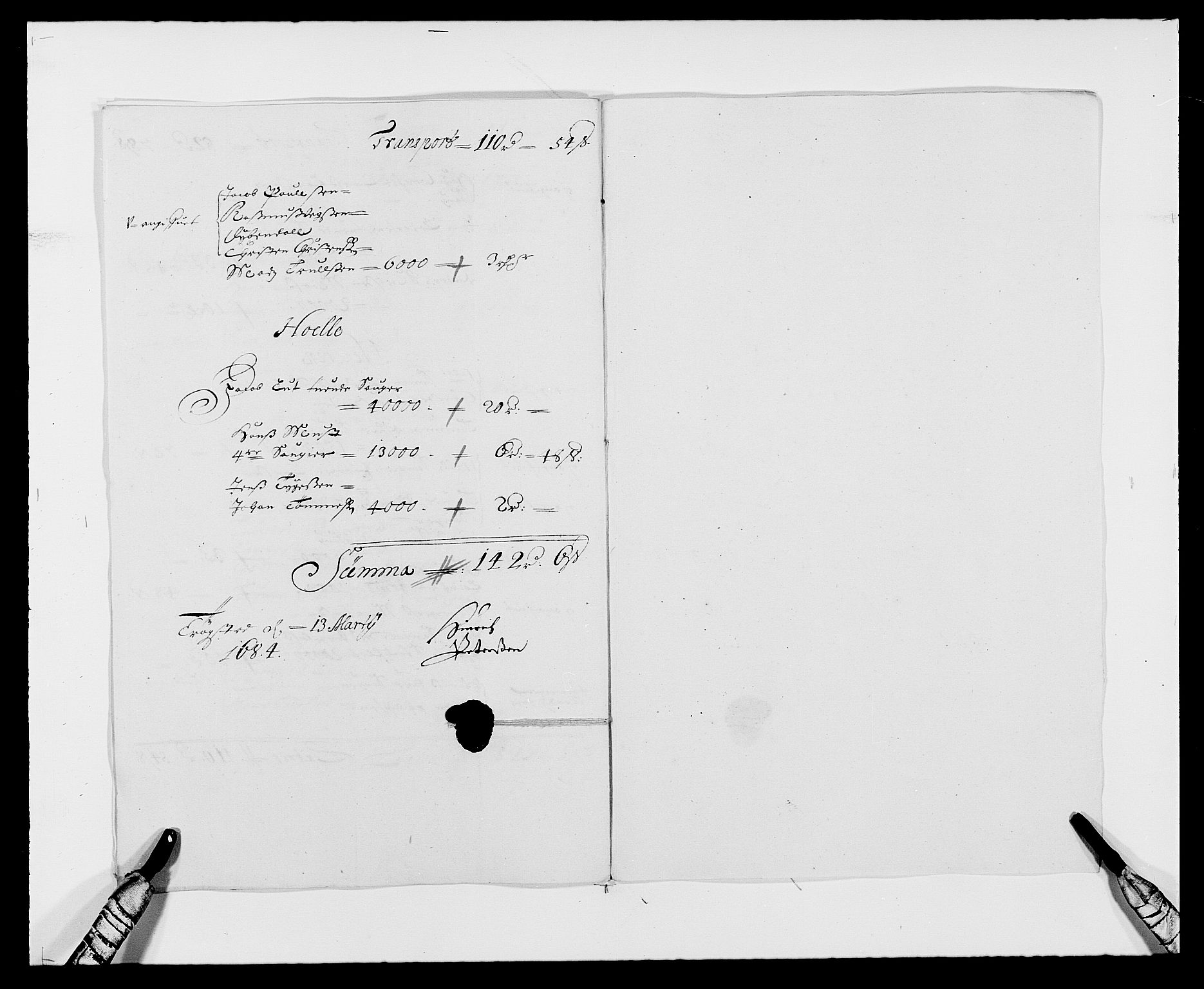 Rentekammeret inntil 1814, Reviderte regnskaper, Fogderegnskap, AV/RA-EA-4092/R21/L1446: Fogderegnskap Ringerike og Hallingdal, 1683-1686, s. 55