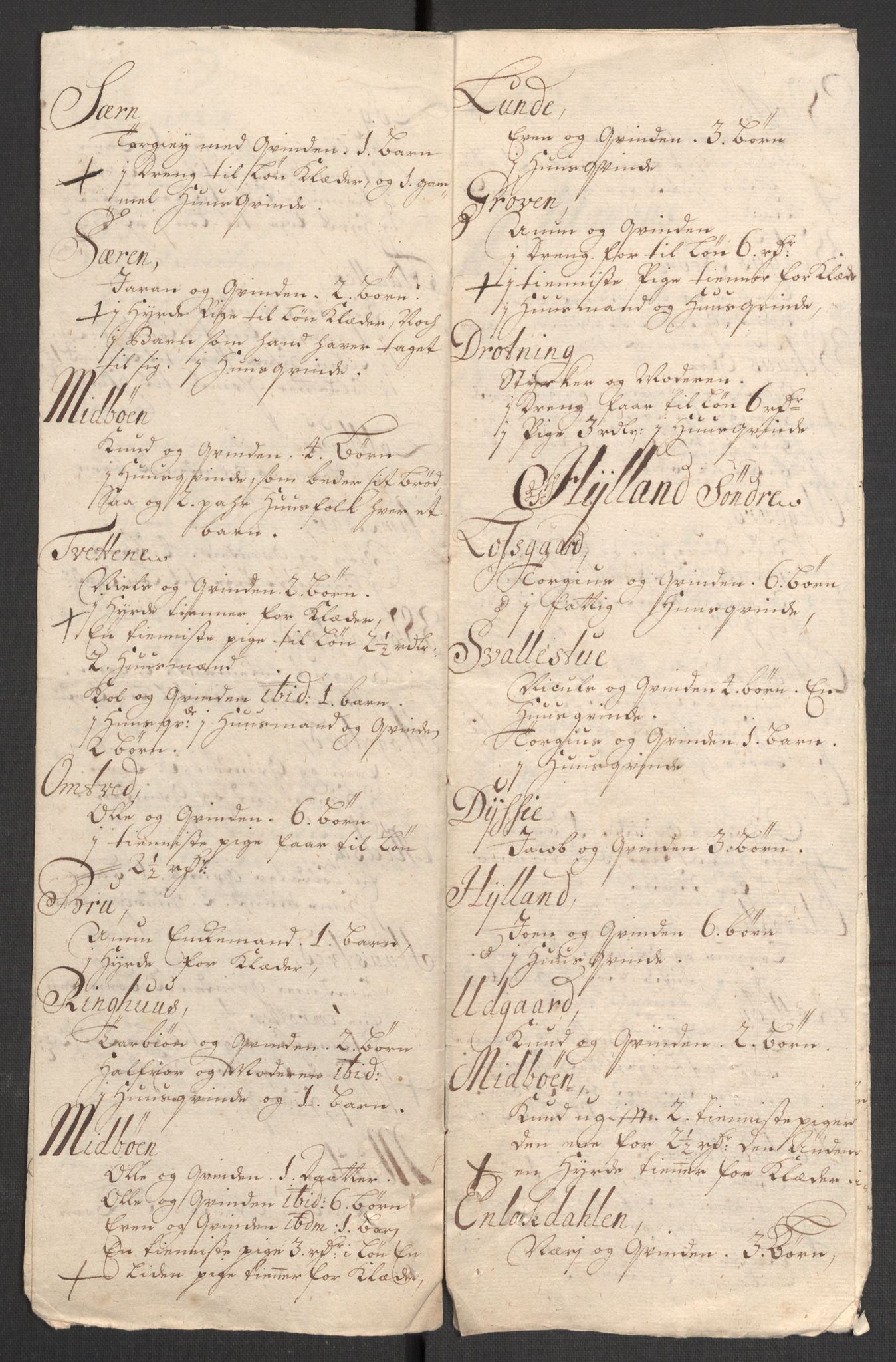 Rentekammeret inntil 1814, Reviderte regnskaper, Fogderegnskap, AV/RA-EA-4092/R36/L2121: Fogderegnskap Øvre og Nedre Telemark og Bamble, 1711, s. 414