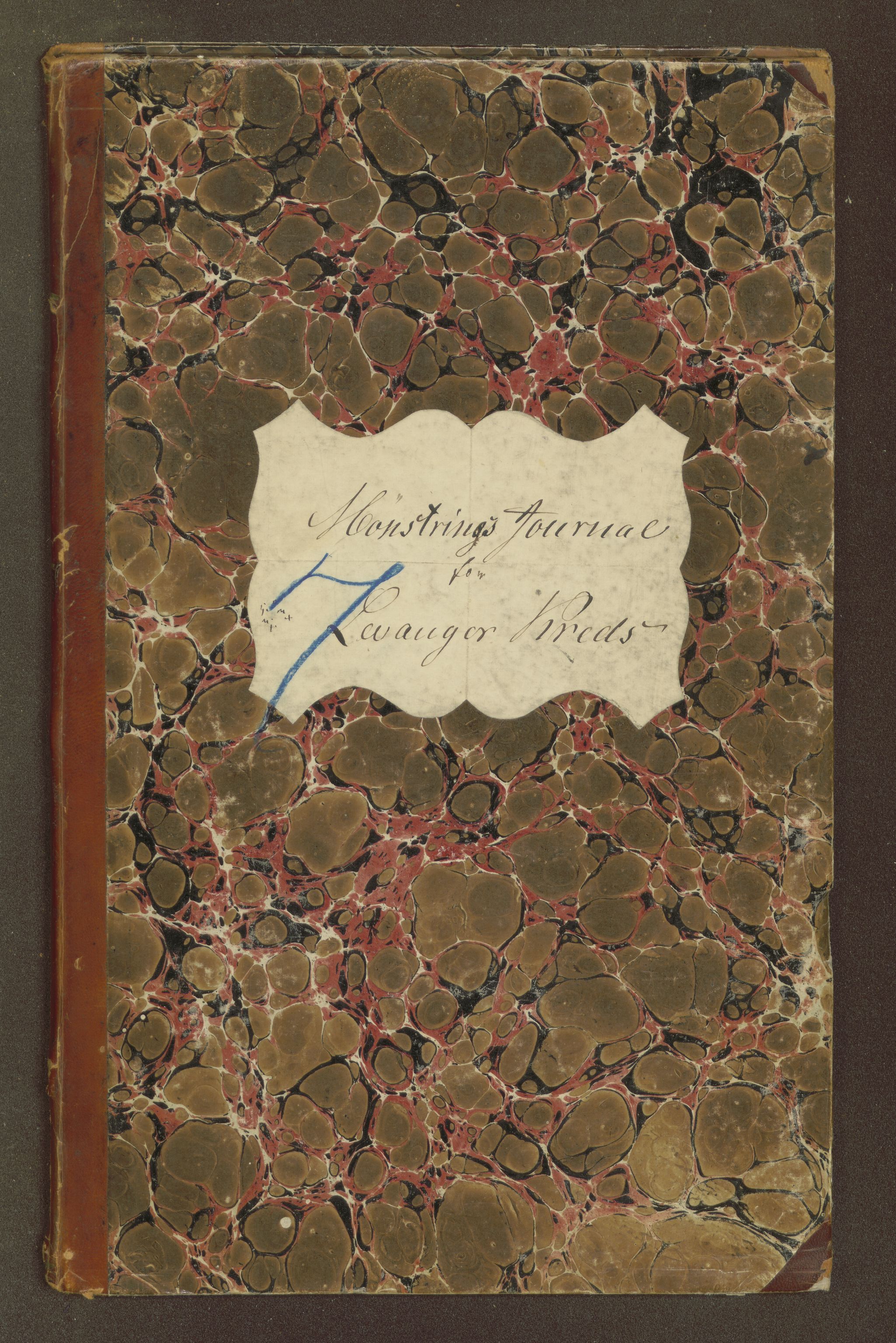 Sjøinnrulleringen - Trondhjemske distrikt, AV/SAT-A-5121/01/L0101/0003: -- / Mønstringsjournal for Levanger krets, 1860-1868