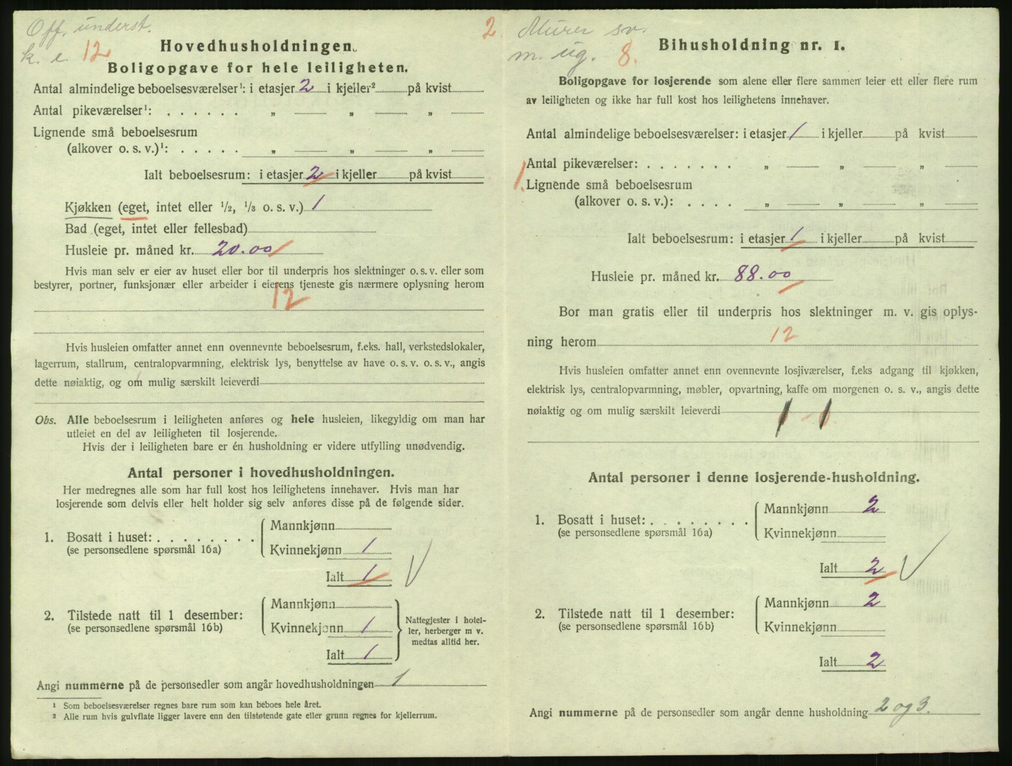 SAKO, Folketelling 1920 for 0705 Tønsberg kjøpstad, 1920, s. 2780