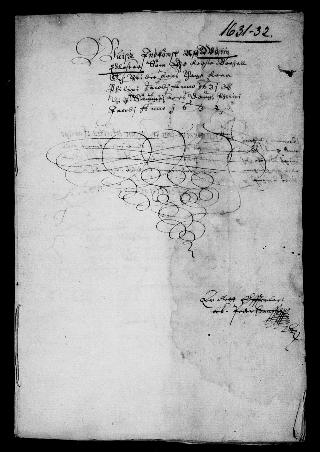 Rentekammeret inntil 1814, Reviderte regnskaper, Lensregnskaper, RA/EA-5023/R/Rb/Rbv/L0001: Utstein kloster og Allehelgen kirke gods, Lyse kloster len, Munkeliv kloster og St. Hans kirke gods, Apostelgodset og Giske len, 1591-1657