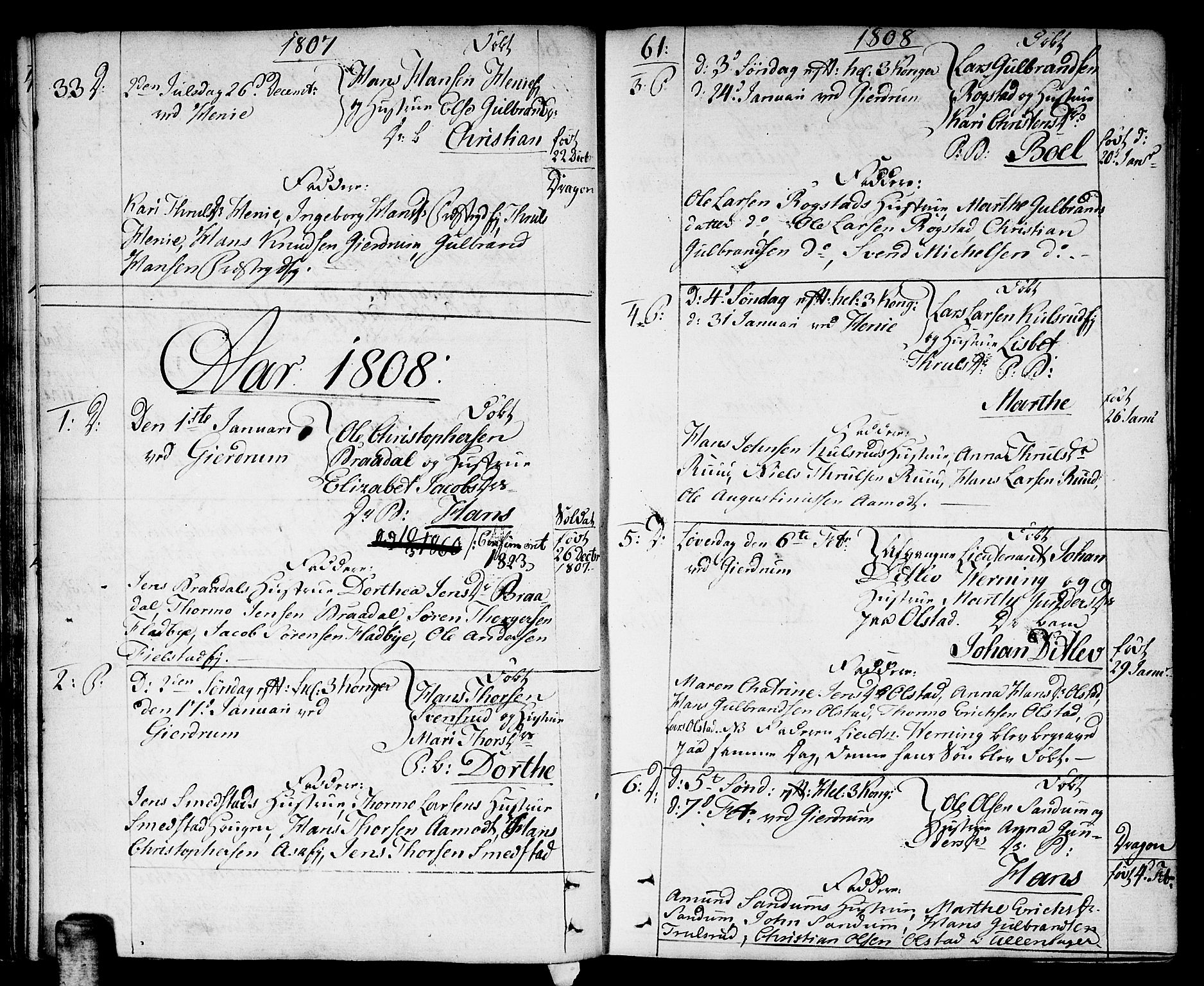 Gjerdrum prestekontor Kirkebøker, AV/SAO-A-10412b/F/Fa/L0003: Ministerialbok nr. I 3, 1798-1815, s. 61