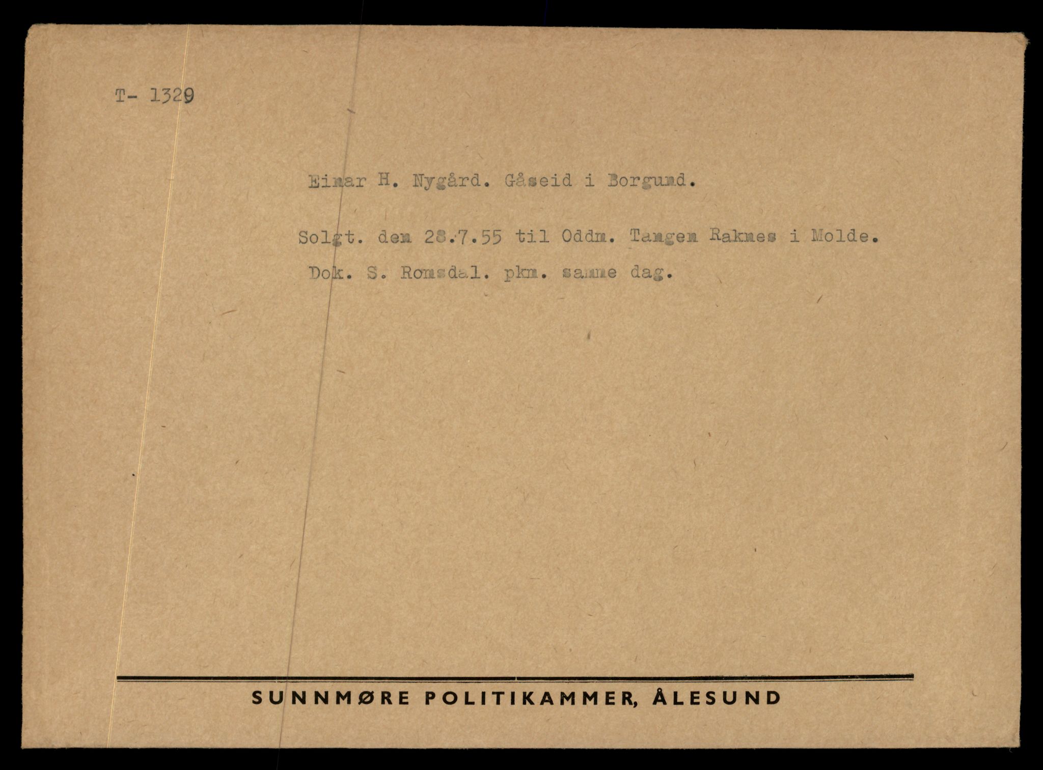 Møre og Romsdal vegkontor - Ålesund trafikkstasjon, AV/SAT-A-4099/F/Fe/L0012: Registreringskort for kjøretøy T 1290 - T 1450, 1927-1998, s. 957