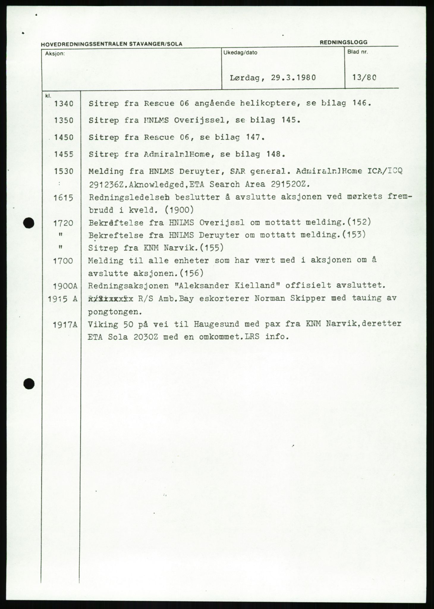 Justisdepartementet, Granskningskommisjonen ved Alexander Kielland-ulykken 27.3.1980, AV/RA-S-1165/D/L0017: P Hjelpefartøy (Doku.liste + P1-P6 av 6)/Q Hovedredningssentralen (Q0-Q27 av 27), 1980-1981, s. 554