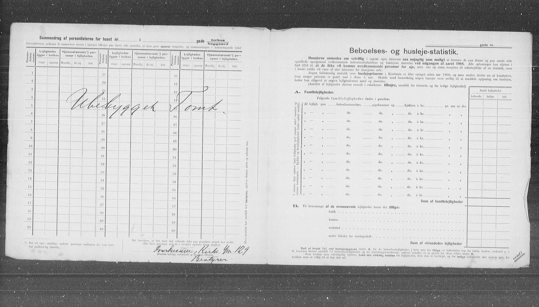 OBA, Kommunal folketelling 31.12.1905 for Kristiania kjøpstad, 1905, s. 28637