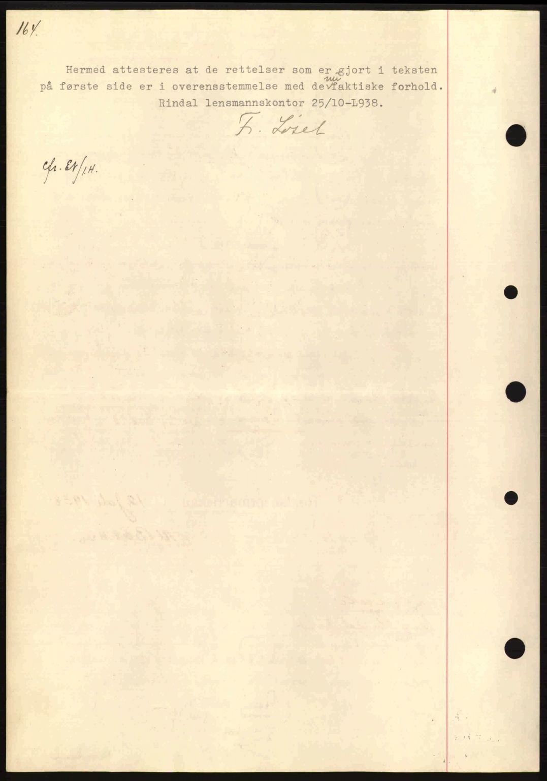 Nordmøre sorenskriveri, SAT/A-4132/1/2/2Ca: Pantebok nr. B84, 1938-1939, Dagboknr: 2527/1938