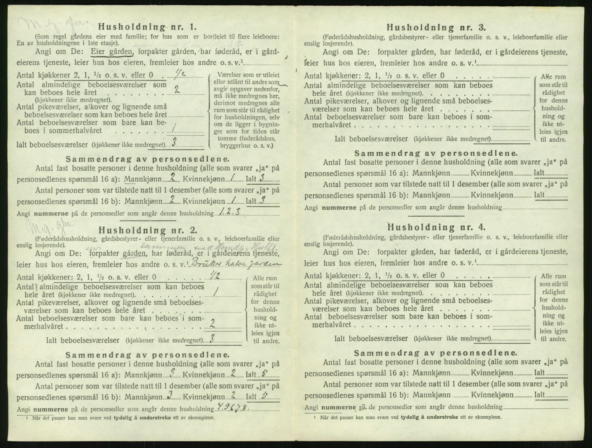 SAT, Folketelling 1920 for 1546 Sandøy herred, 1920, s. 43