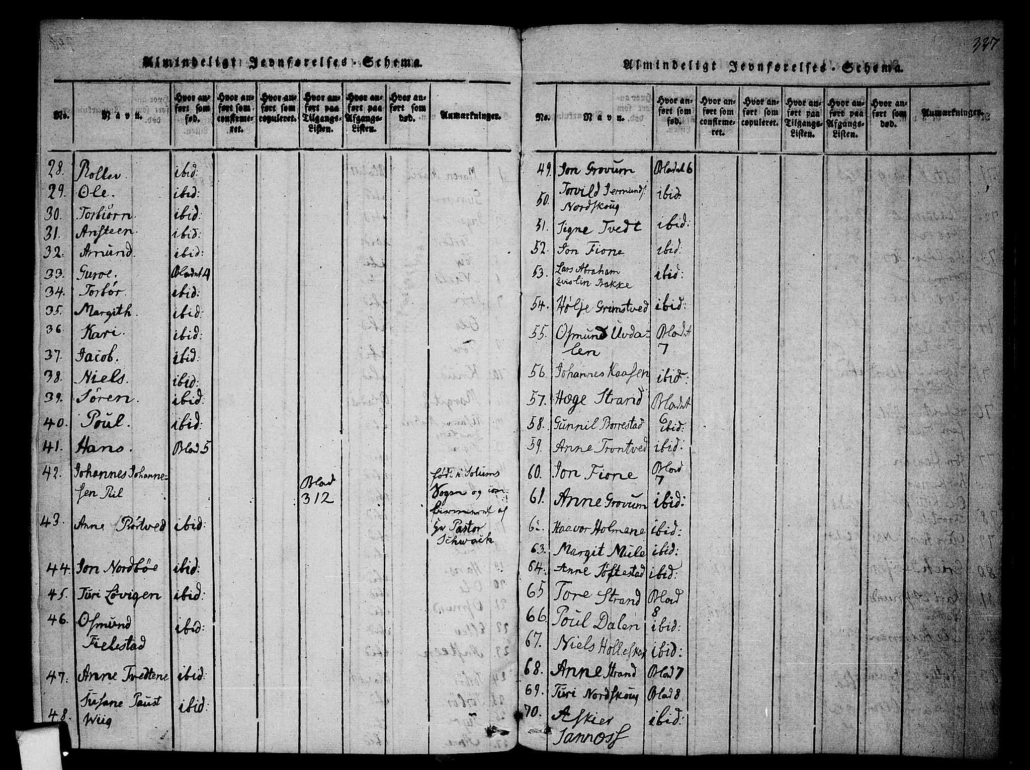 Nissedal kirkebøker, SAKO/A-288/F/Fa/L0002: Ministerialbok nr. I 2, 1814-1845, s. 337