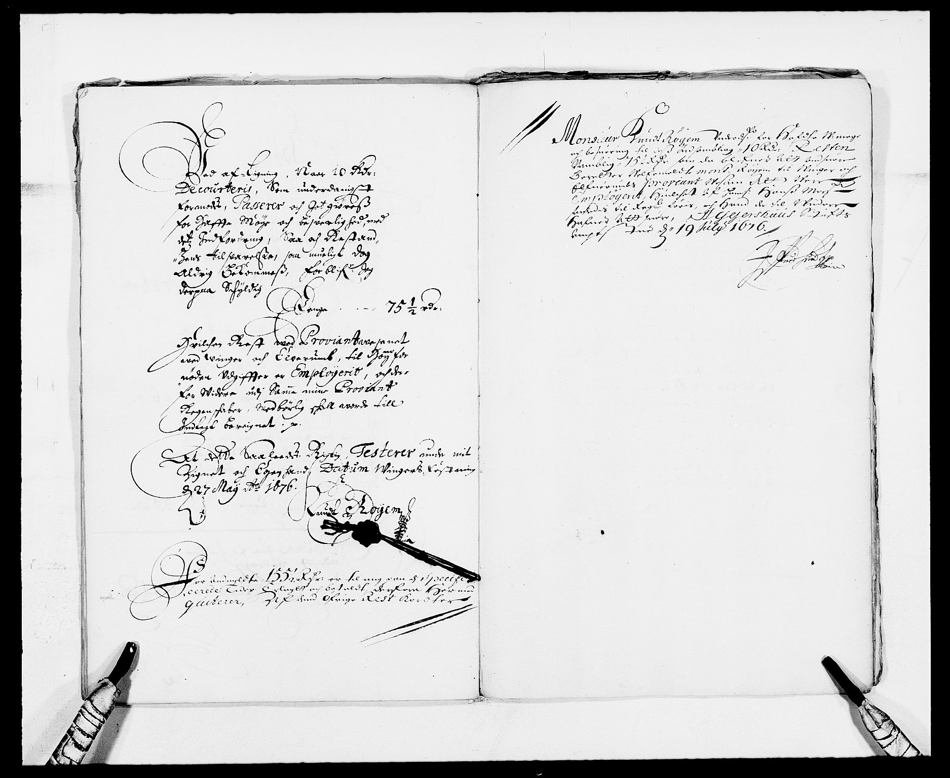 Rentekammeret inntil 1814, Reviderte regnskaper, Fogderegnskap, RA/EA-4092/R13/L0808: Fogderegnskap Solør, Odal og Østerdal, 1675, s. 69
