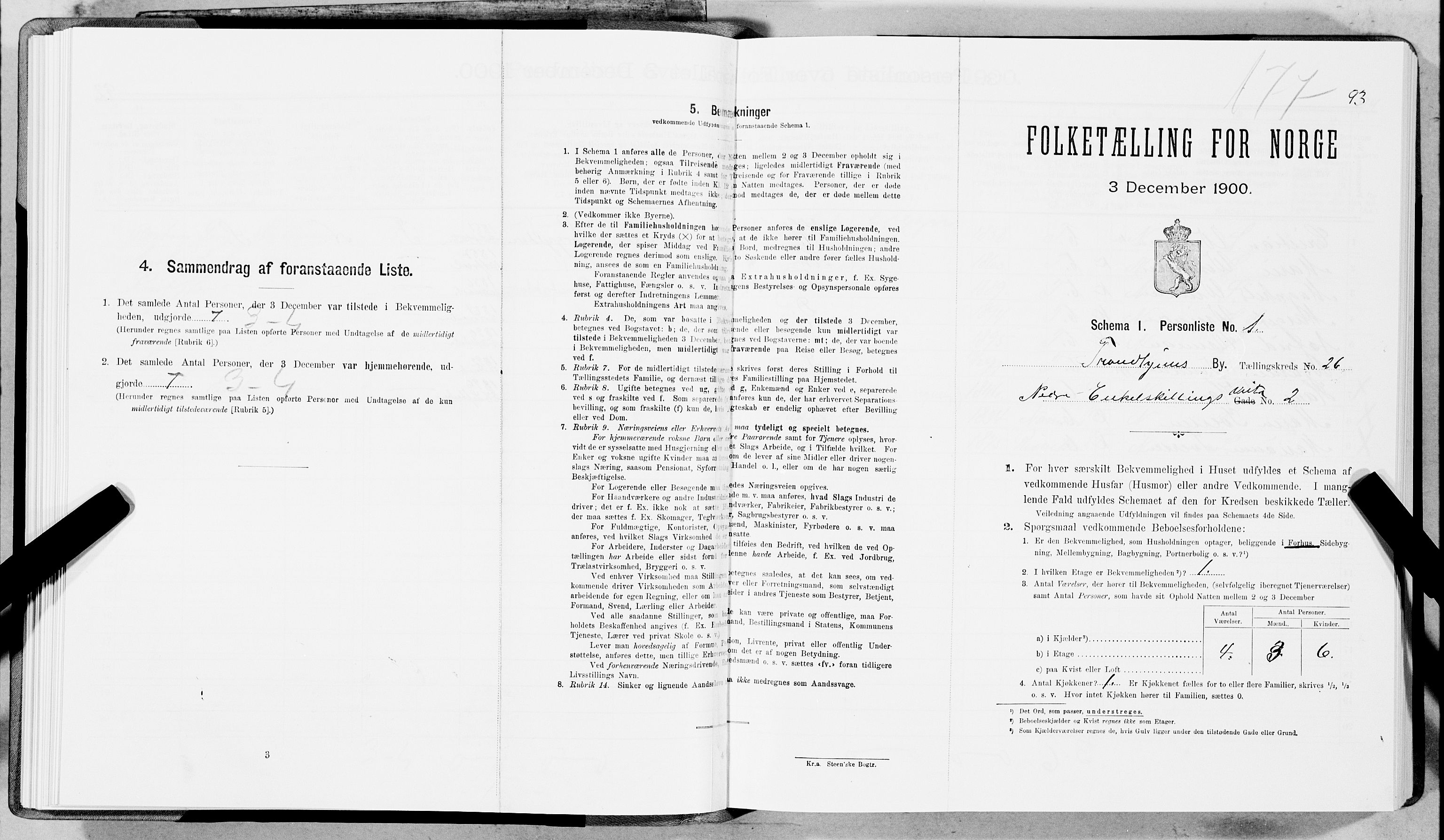 SAT, Folketelling 1900 for 1601 Trondheim kjøpstad, 1900, s. 4101