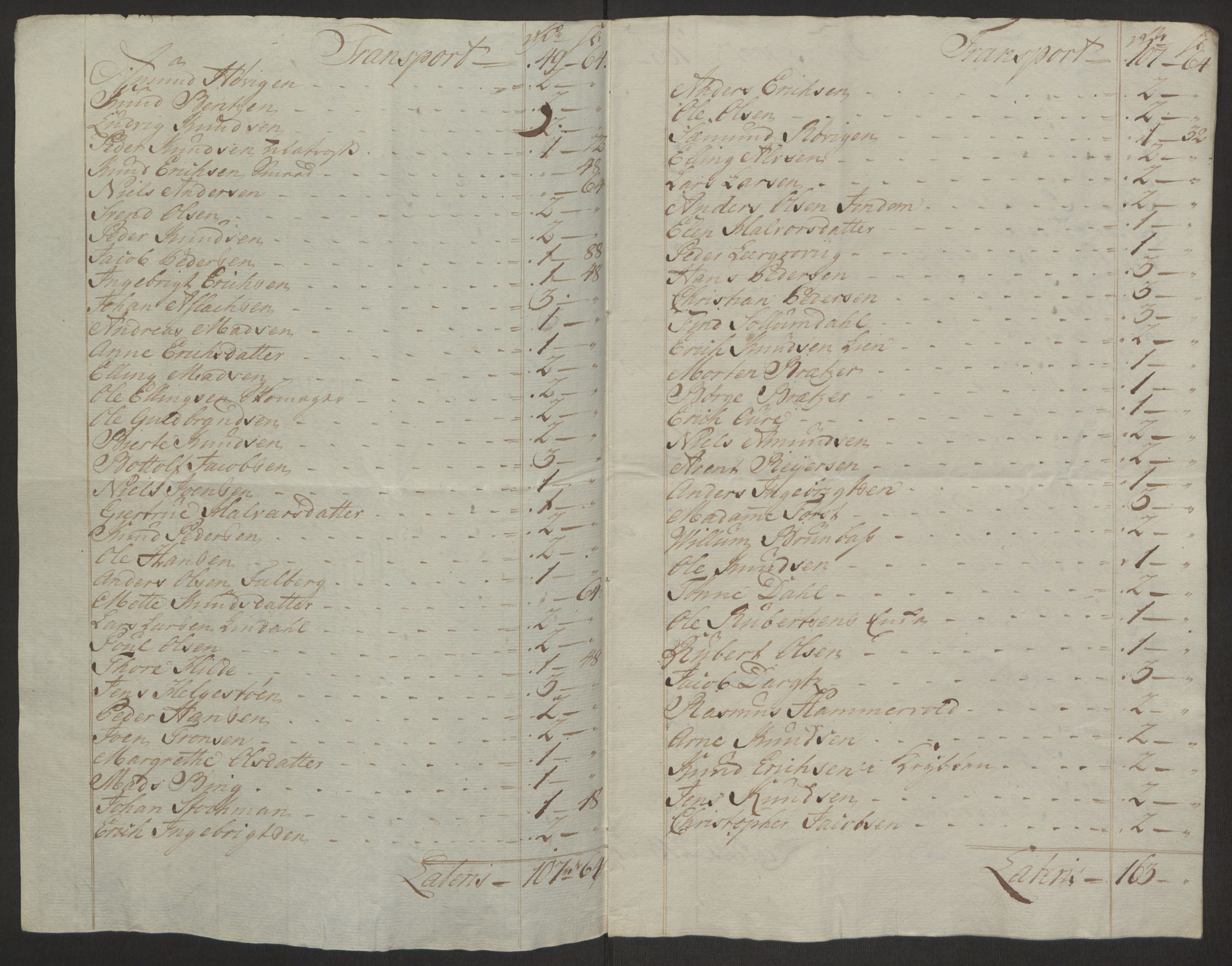 Rentekammeret inntil 1814, Reviderte regnskaper, Byregnskaper, AV/RA-EA-4066/R/Rq/L0487/0004: [Q1] Kontribusjonsregnskap / Ekstraskatt, 1762-1772, s. 121