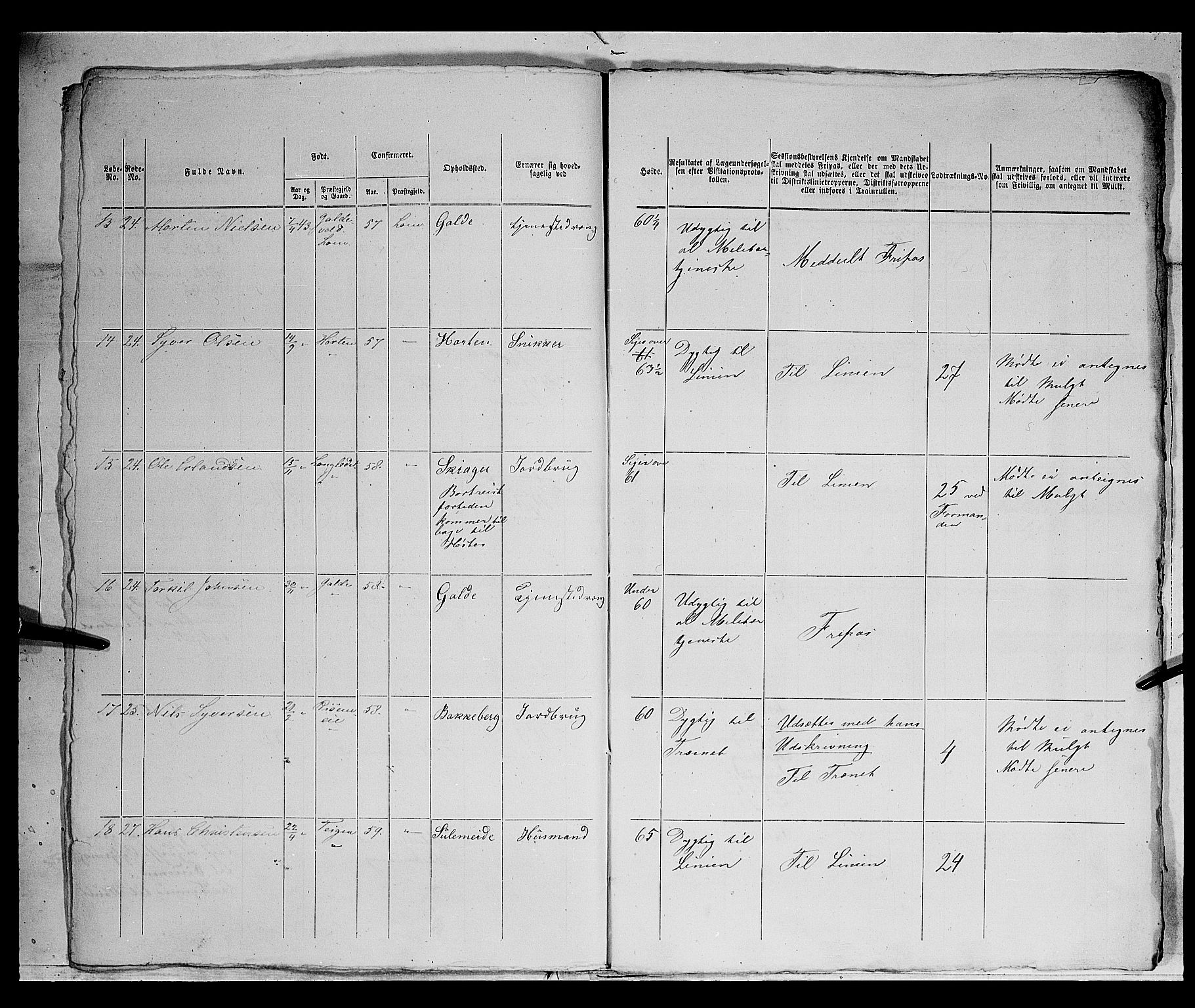 Fylkesmannen i Oppland, AV/SAH-FYO-002/1/K/Kg/L1175: Heidal, Sel, Vågå, Lom og Skjåk, 1860-1879, s. 226