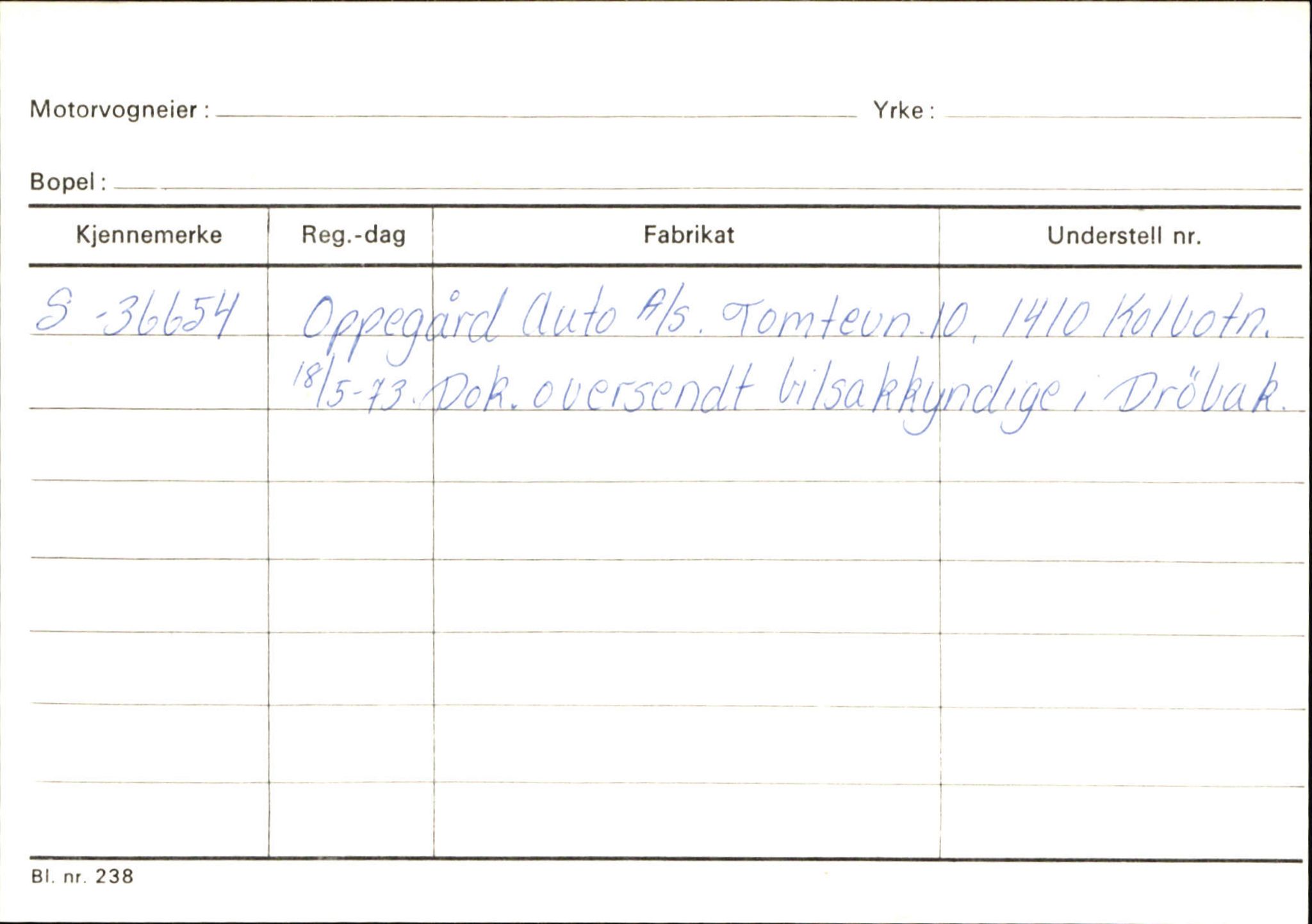 Statens vegvesen, Sogn og Fjordane vegkontor, AV/SAB-A-5301/4/F/L0125: Eigarregister Sogndal V-Å. Aurland A-Å. Fjaler A-N, 1945-1975, s. 2678