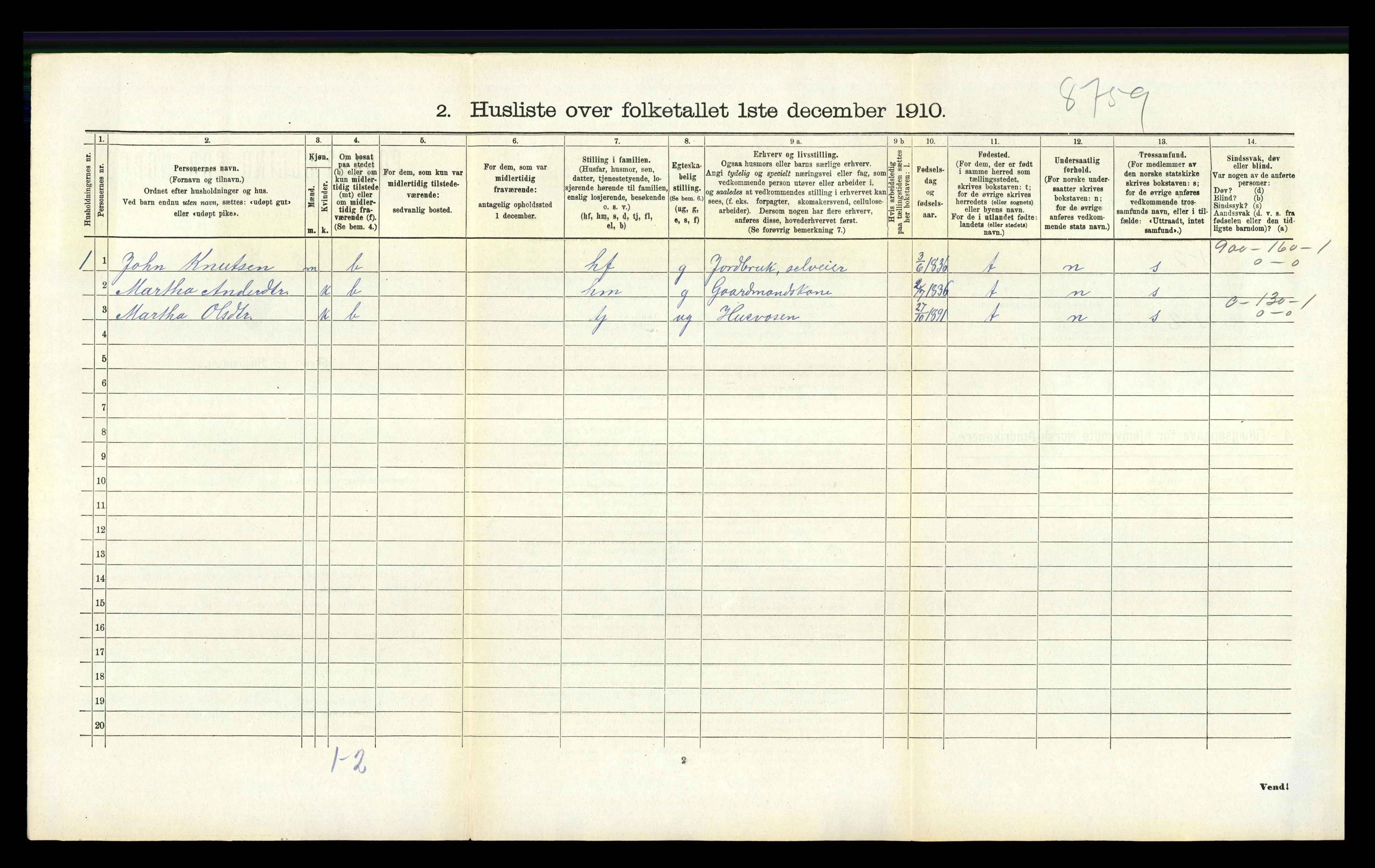 RA, Folketelling 1910 for 1254 Hamre herred, 1910, s. 175