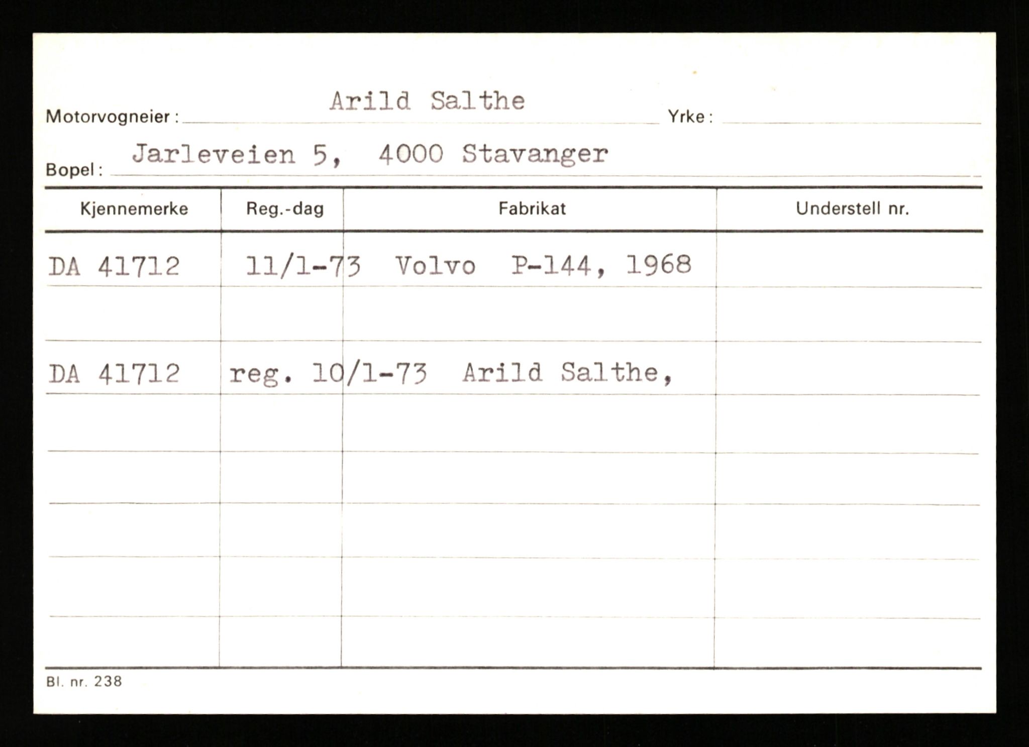 Stavanger trafikkstasjon, AV/SAST-A-101942/0/G/L0006: Registreringsnummer: 34250 - 49007, 1930-1971, s. 1995