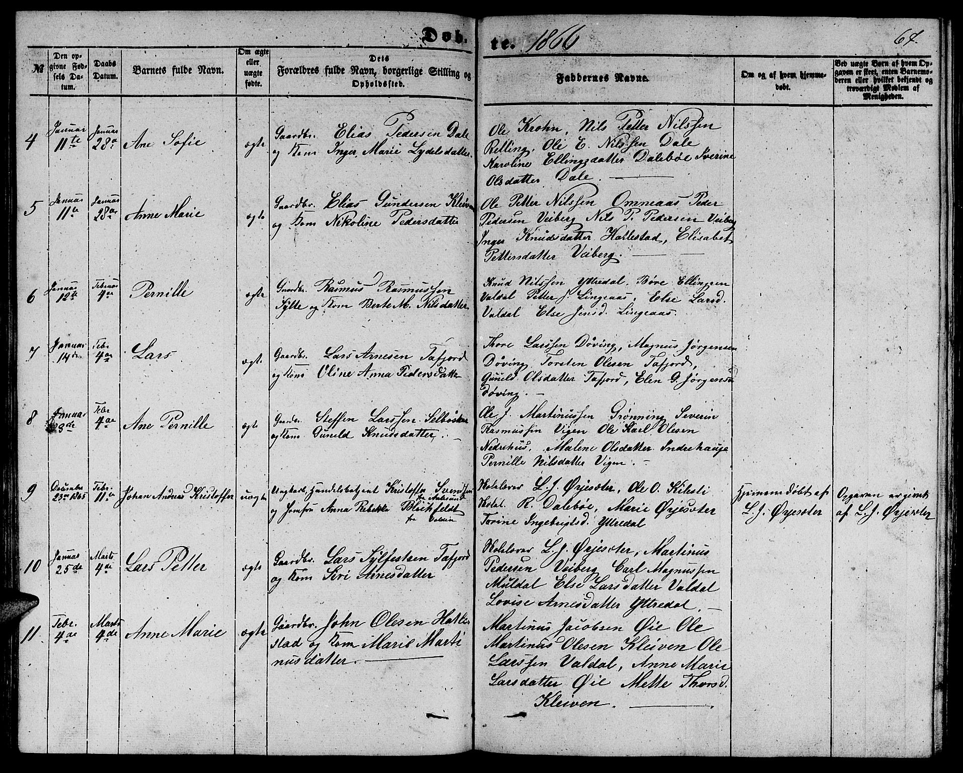 Ministerialprotokoller, klokkerbøker og fødselsregistre - Møre og Romsdal, AV/SAT-A-1454/519/L0261: Klokkerbok nr. 519C02, 1854-1867, s. 67