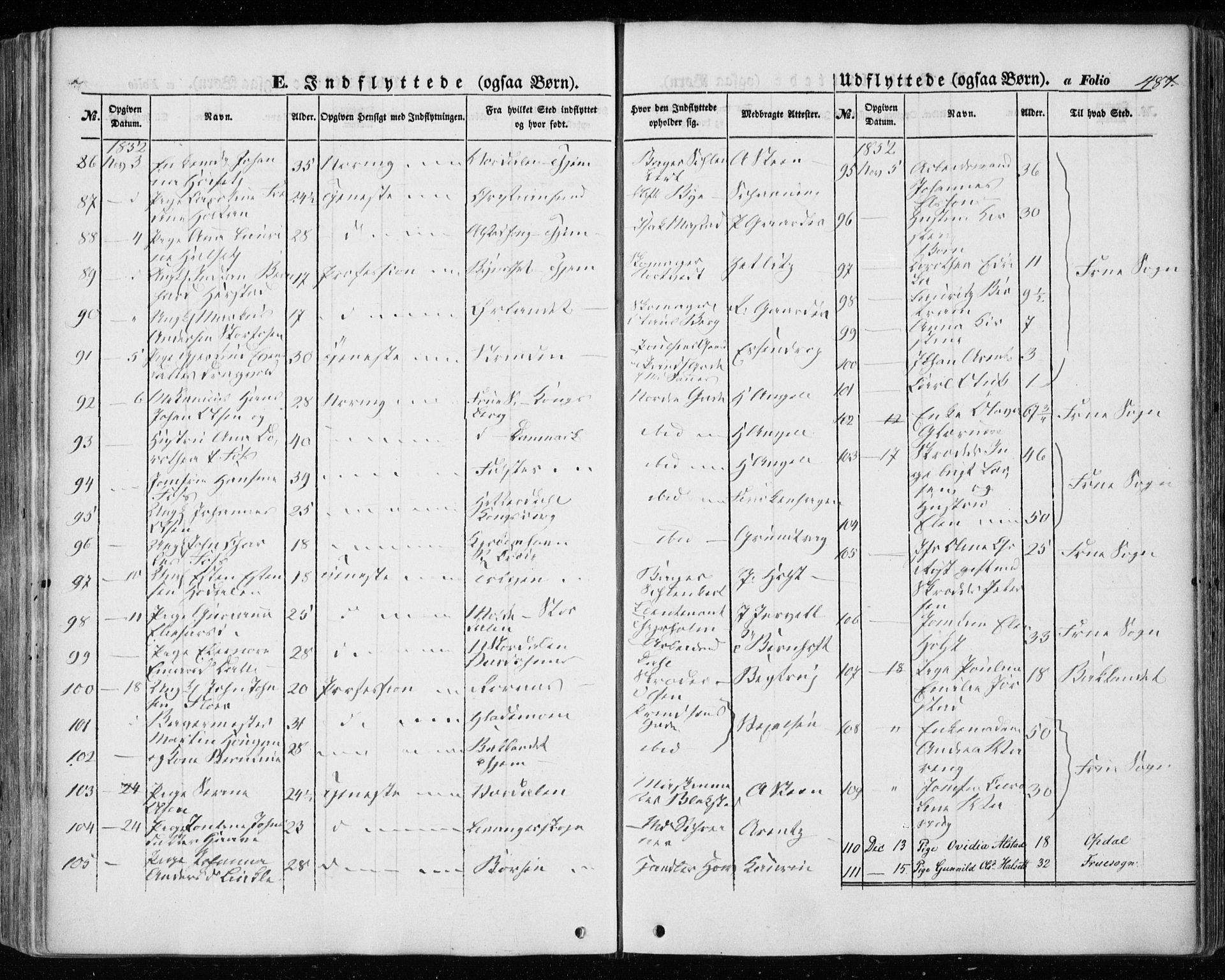Ministerialprotokoller, klokkerbøker og fødselsregistre - Sør-Trøndelag, SAT/A-1456/601/L0051: Ministerialbok nr. 601A19, 1848-1857, s. 487