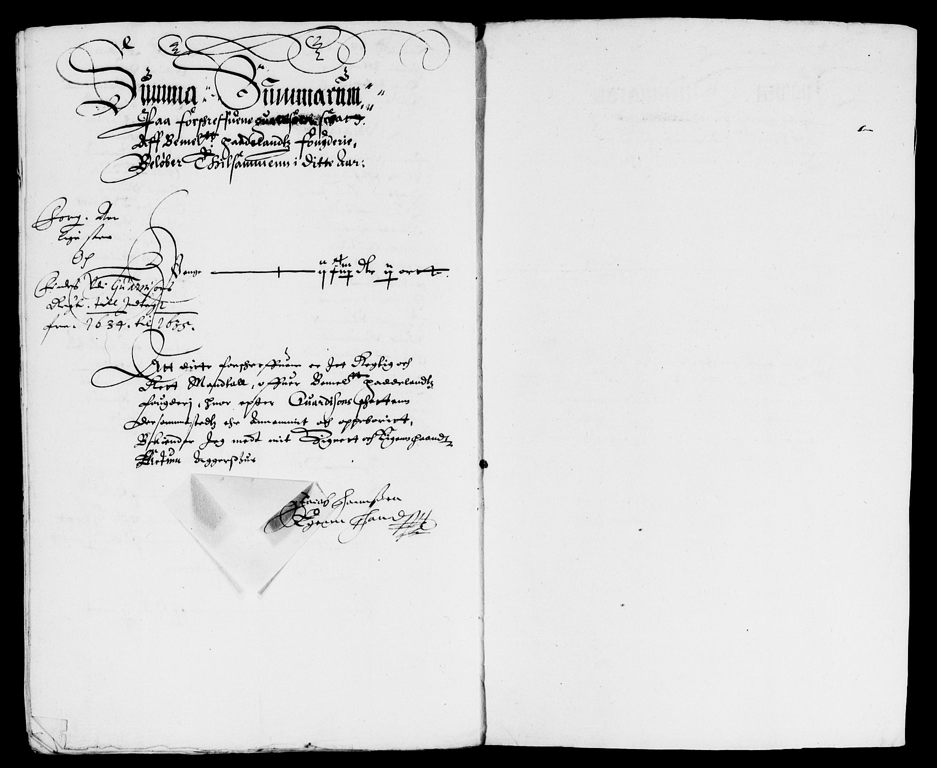 Rentekammeret inntil 1814, Reviderte regnskaper, Lensregnskaper, RA/EA-5023/R/Rb/Rba/L0121: Akershus len, 1634-1635