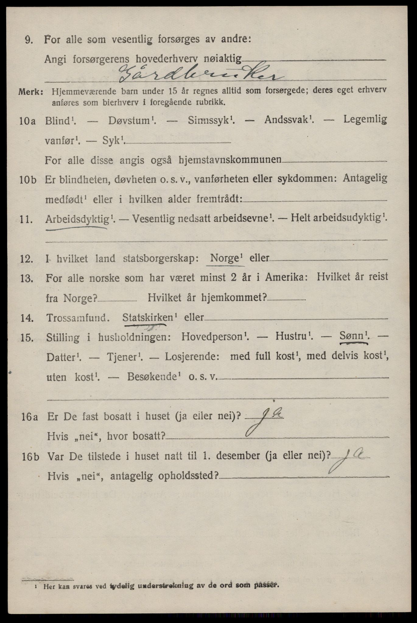 SAST, Folketelling 1920 for 1123 Høyland herred, 1920, s. 7213